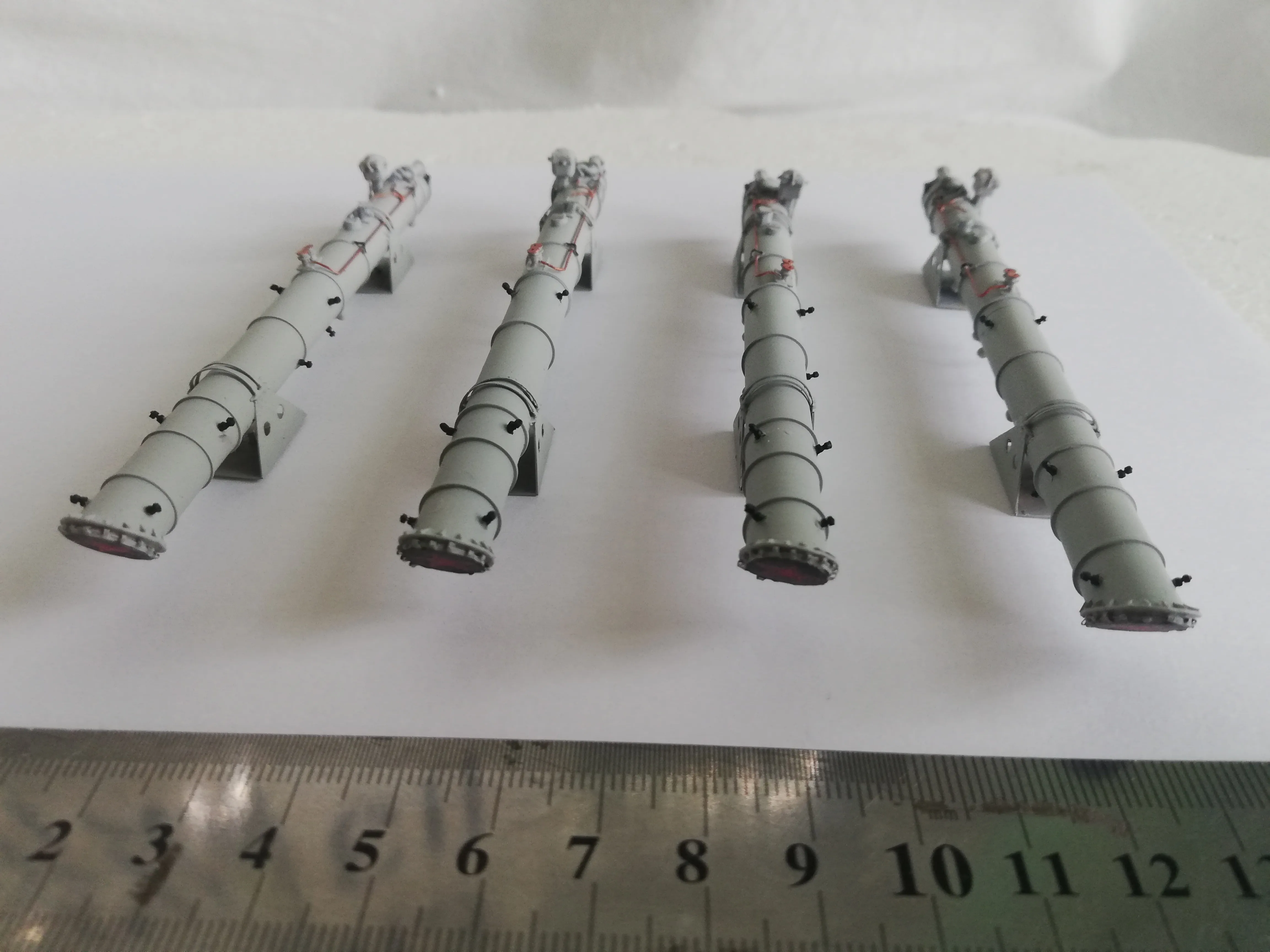 Модель корабля Торпедный катер "Шторм" фрагмент модели торпедные аппараты - Верфь на Столе