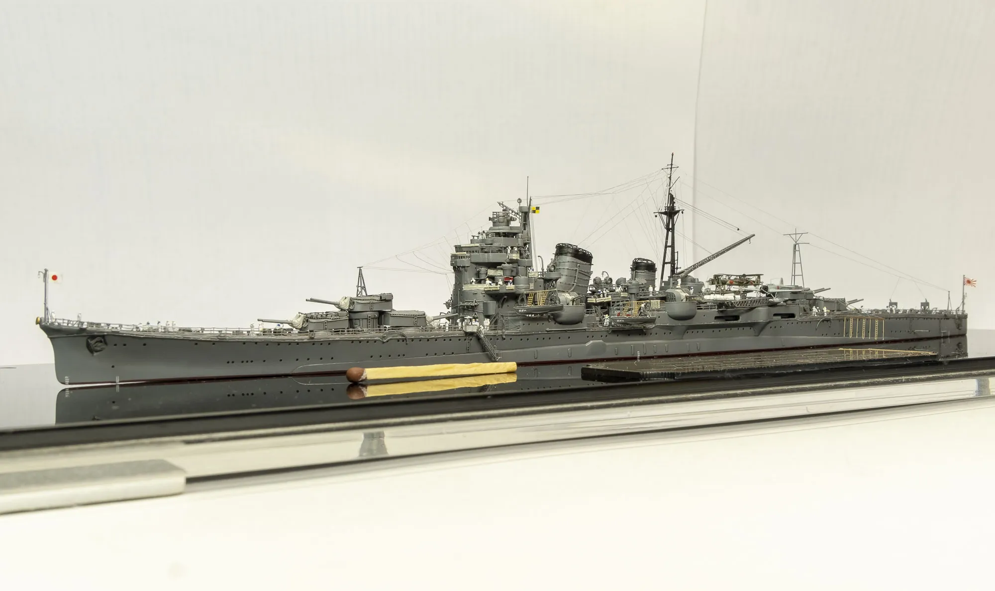 Модель корабля Тяжелый крейсер Haguro 1942 - Верфь на Столе