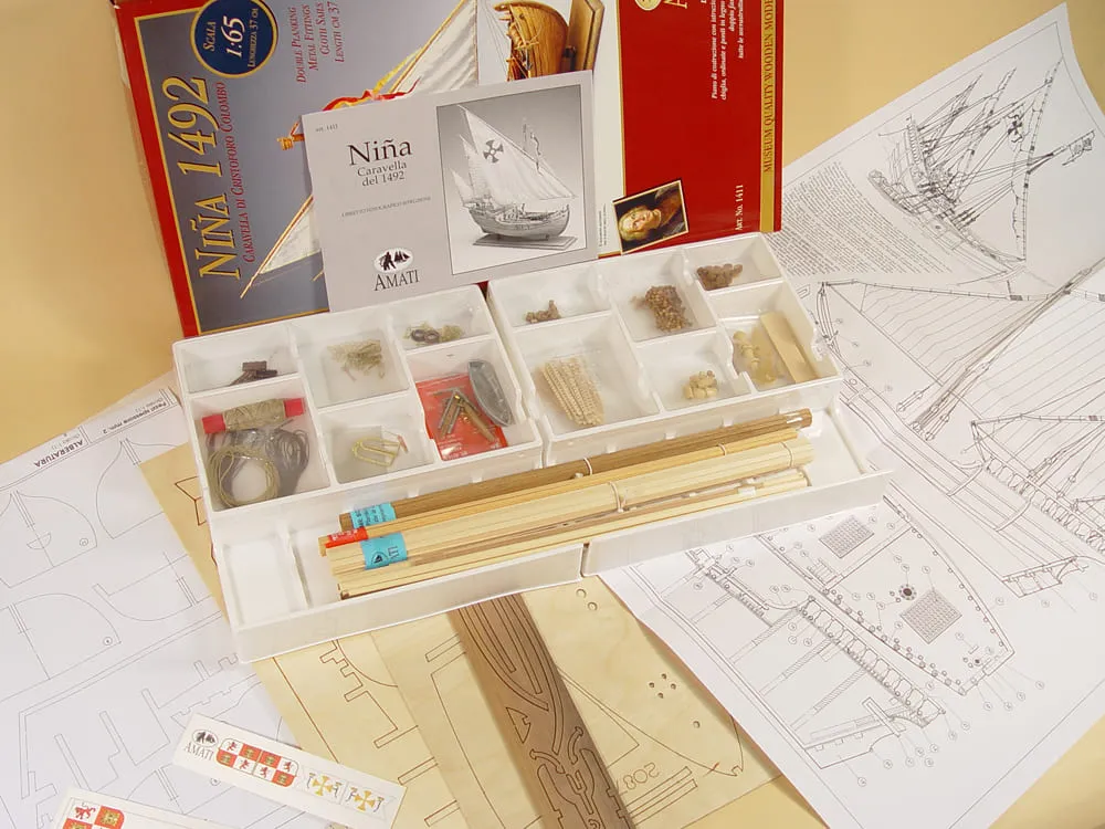 модель корабля Nina модель корабля Nina