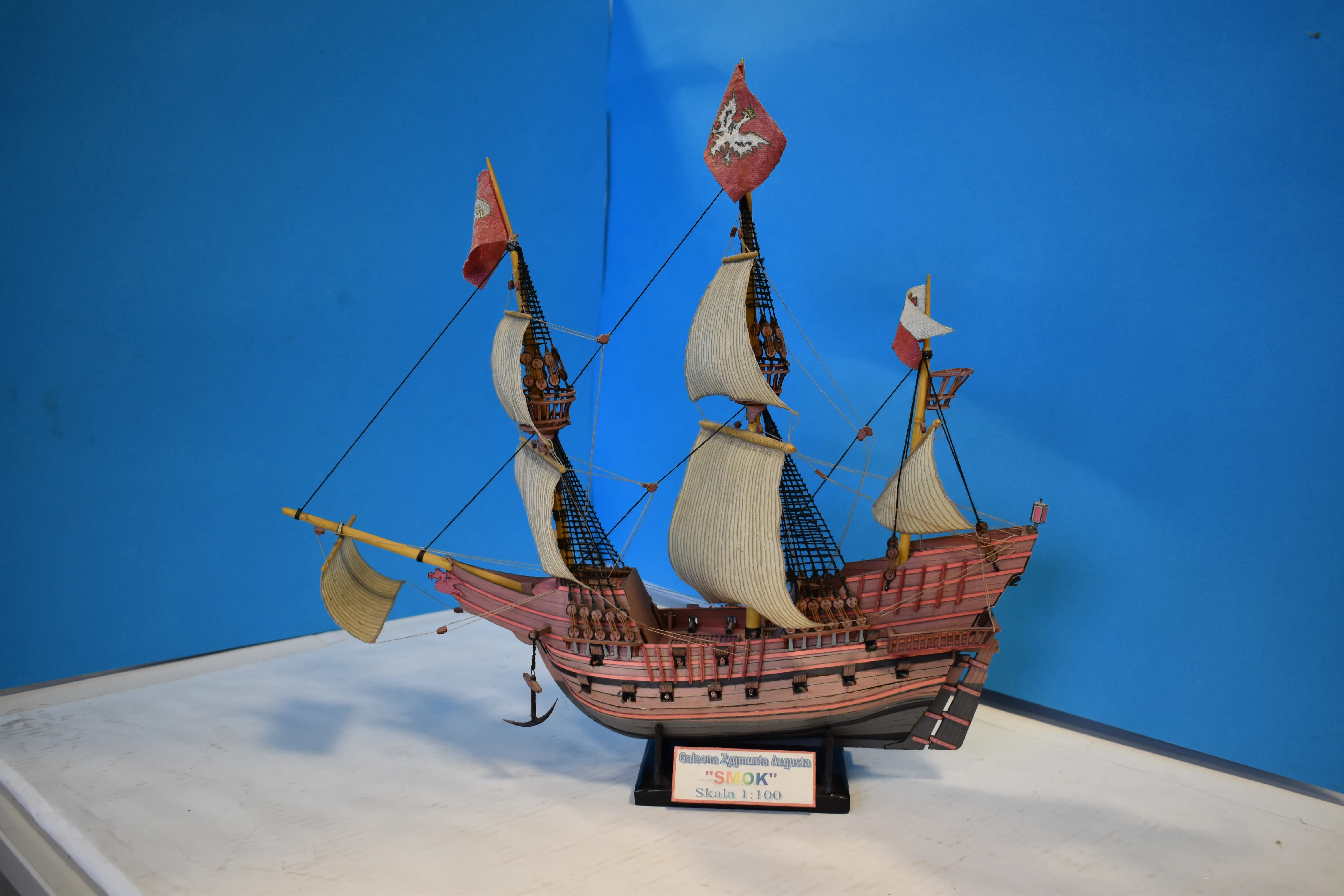 Модель корабля Парусный корабль "Smok" - Верфь на Столе