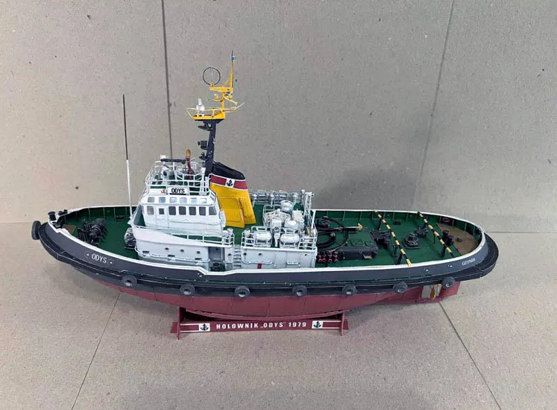 Модель из бумаги буксир ODYS Модель из бумаги буксир ODYS