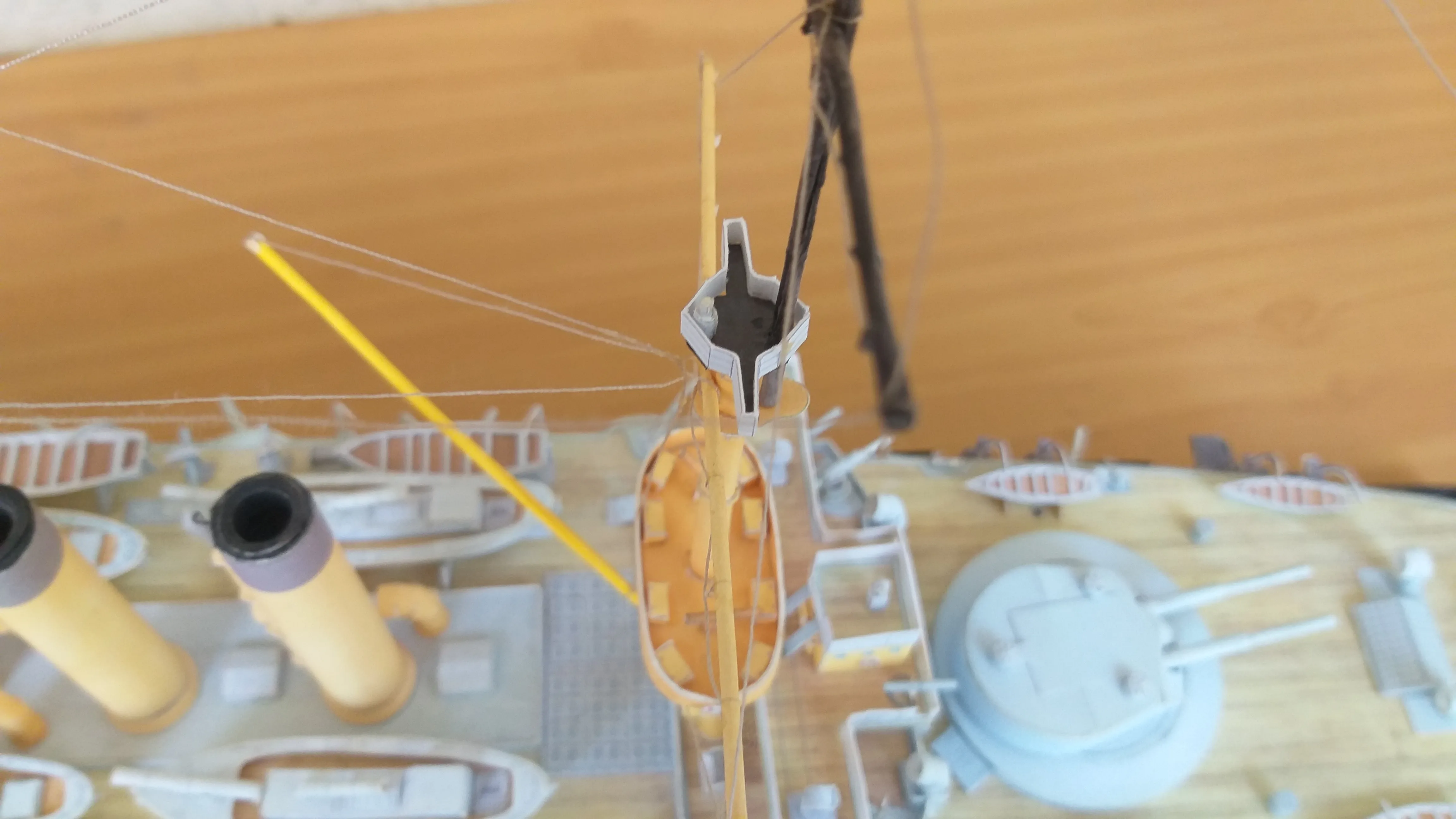 Модель корабля IJN «Shikishima» - Верфь на Столе