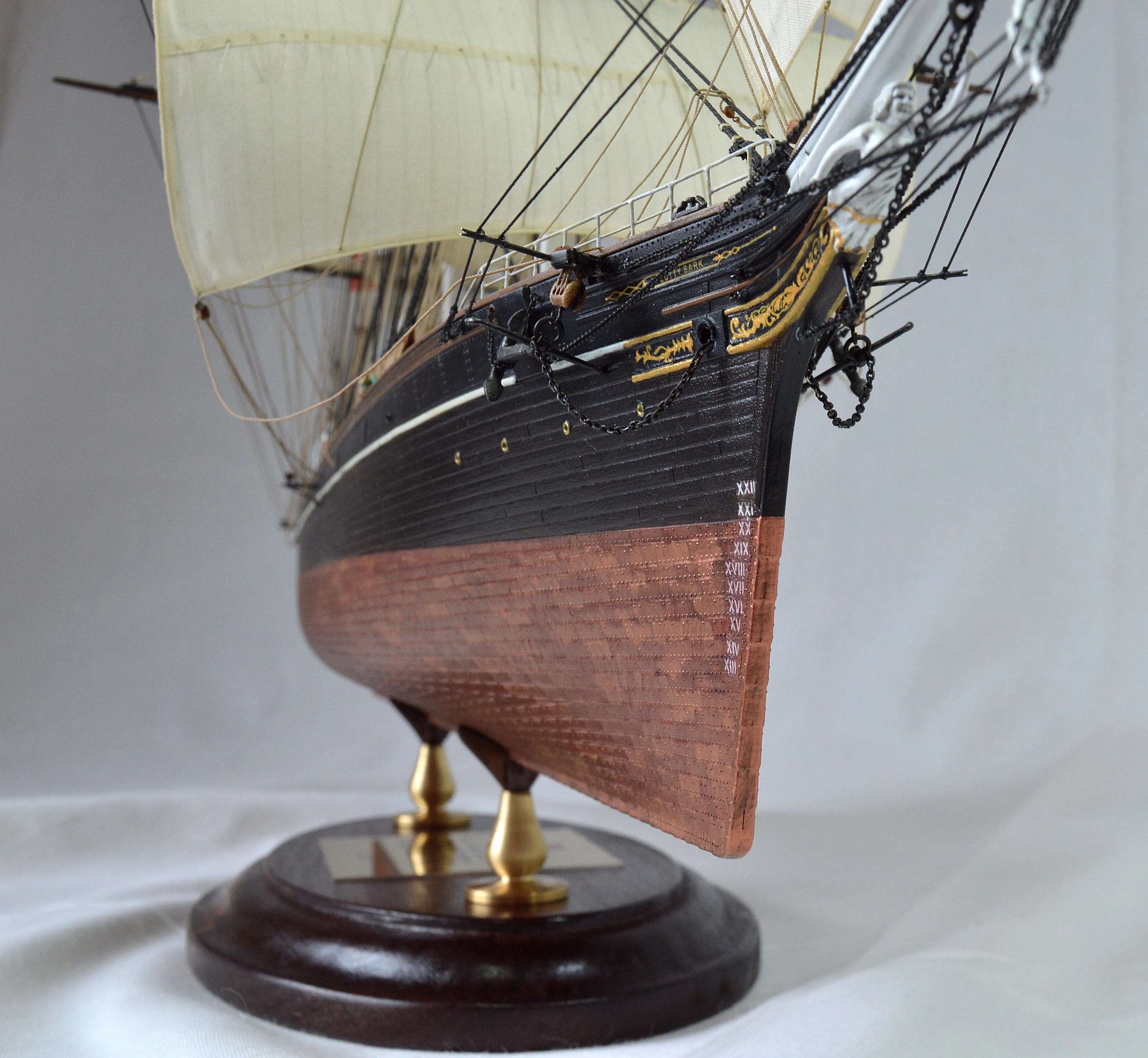 Модель корабля Чайный клипер "Катти Сарк"  - Верфь на Столе