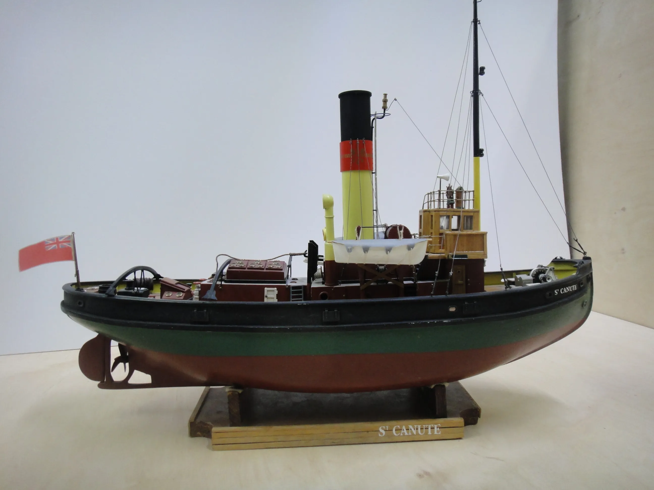 Модель корабля Буксир "St. Canute" - Верфь на Столе