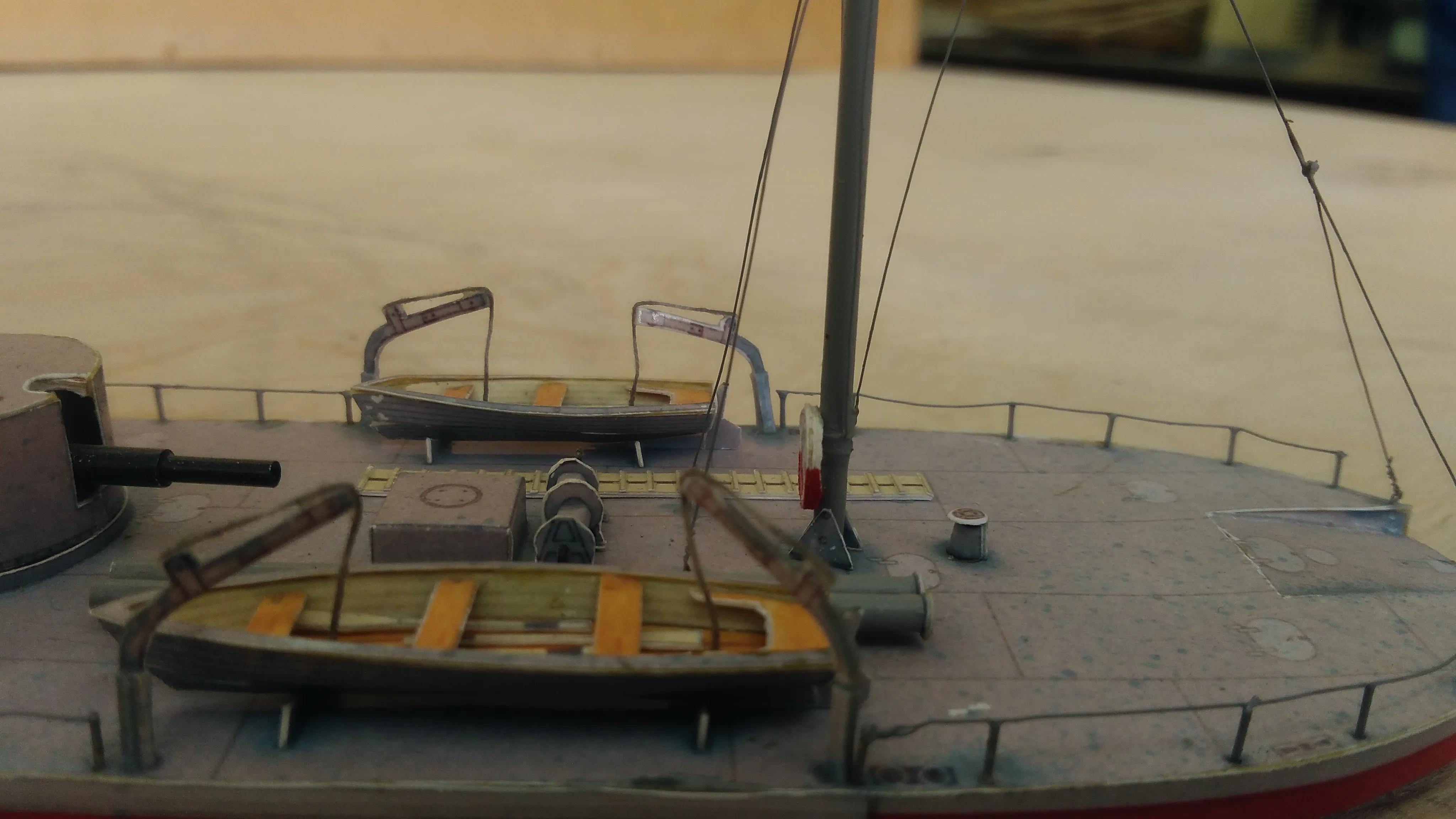 Модель корабля Речной монитор Краков - Верфь на Столе