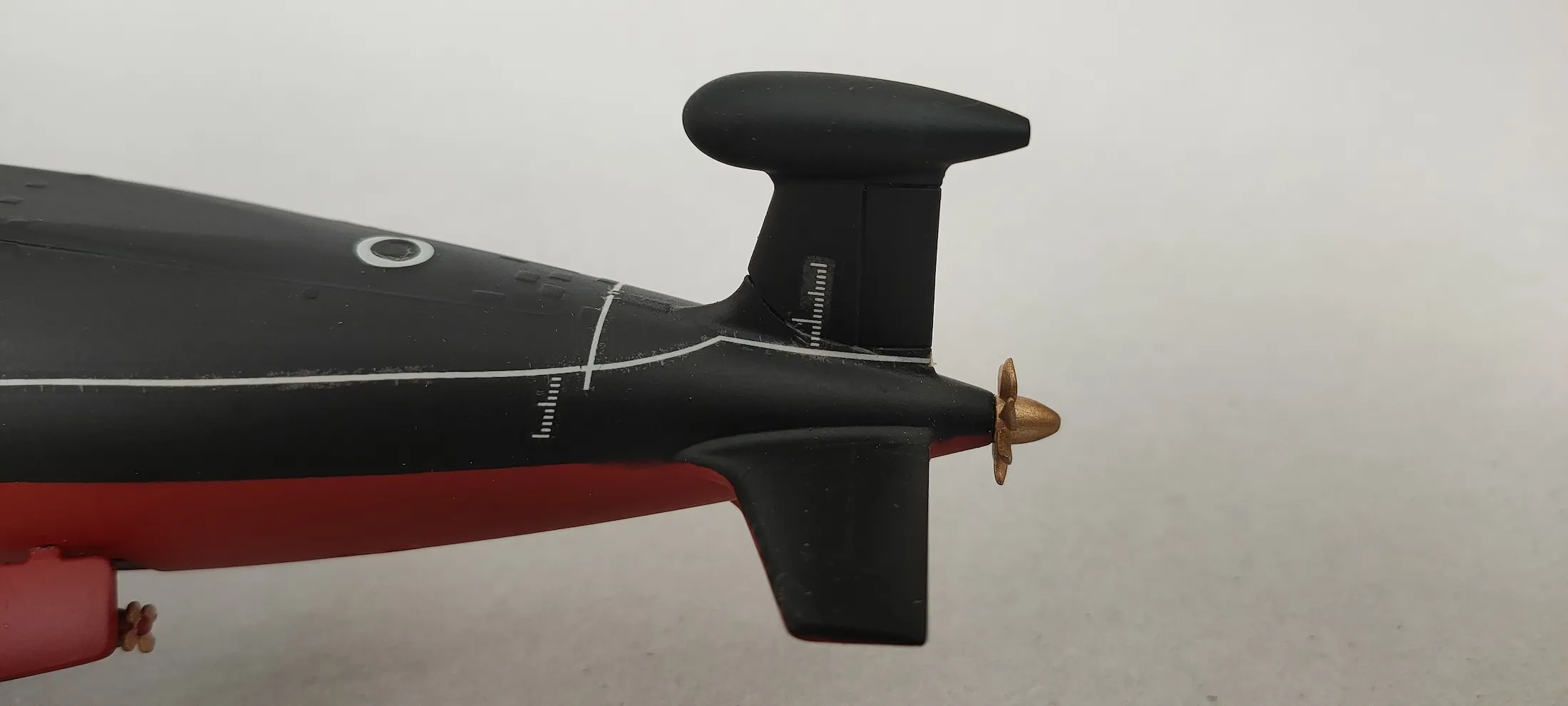 Модель корабля Гвардейская атомная подводная лодка ВМФ России К-267 «Дракон» - Верфь на Столе