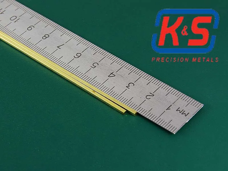 Пруток латунный квадратный 1,6 мм, 2 шт