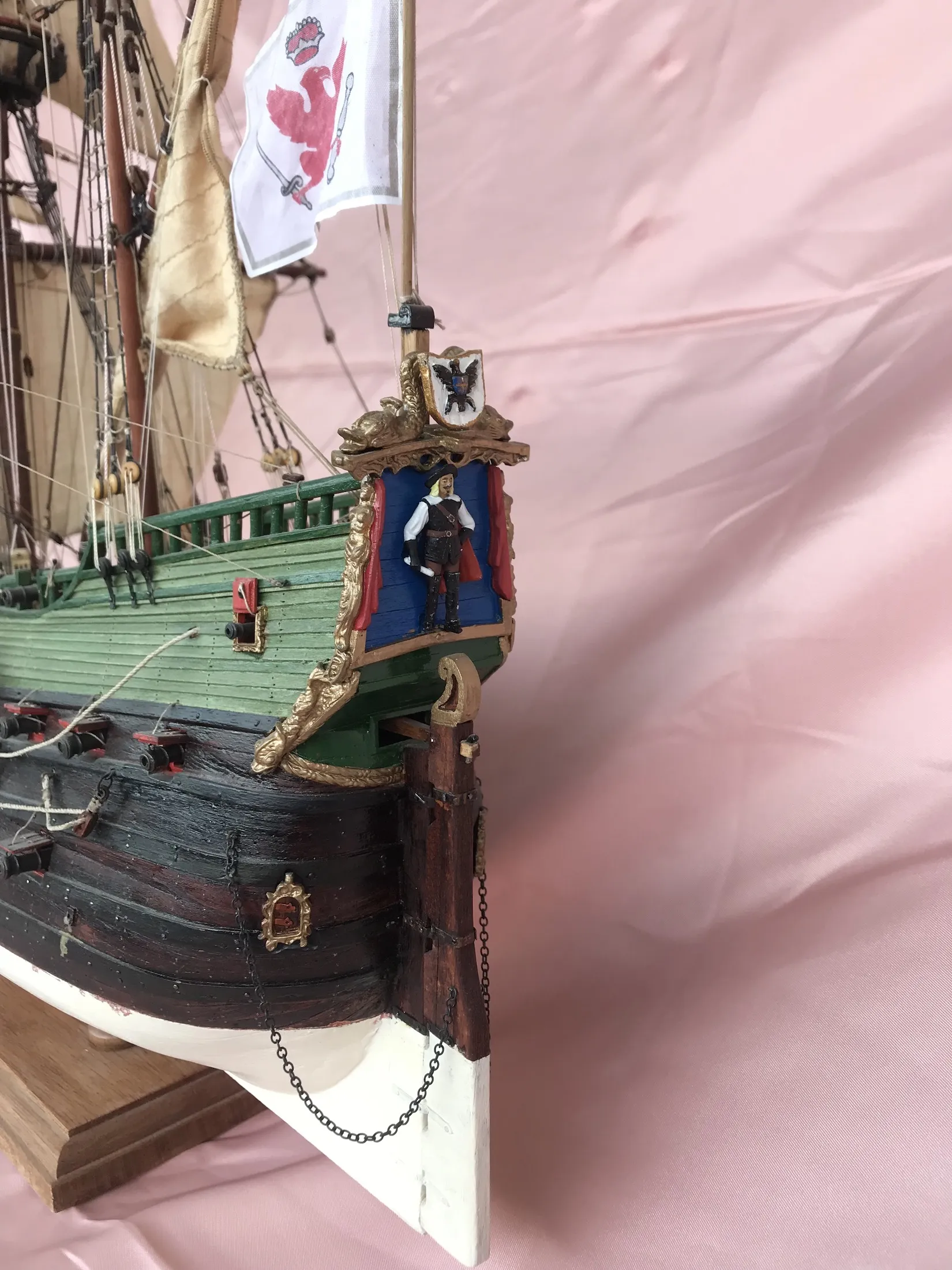 Модель корабля Dutch Flute - Верфь на Столе