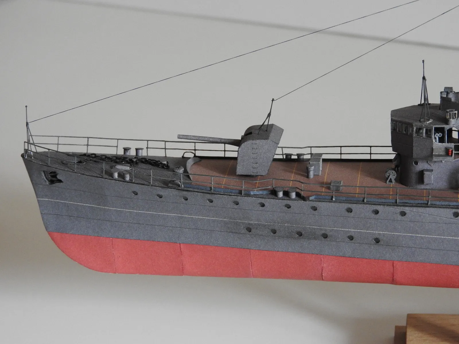 Модель корабля Миноносец "Кидзи" - Верфь на Столе