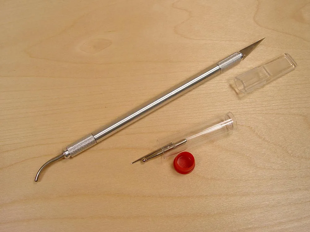 Двухсторонняя рукоятка с полировальными наконечниками