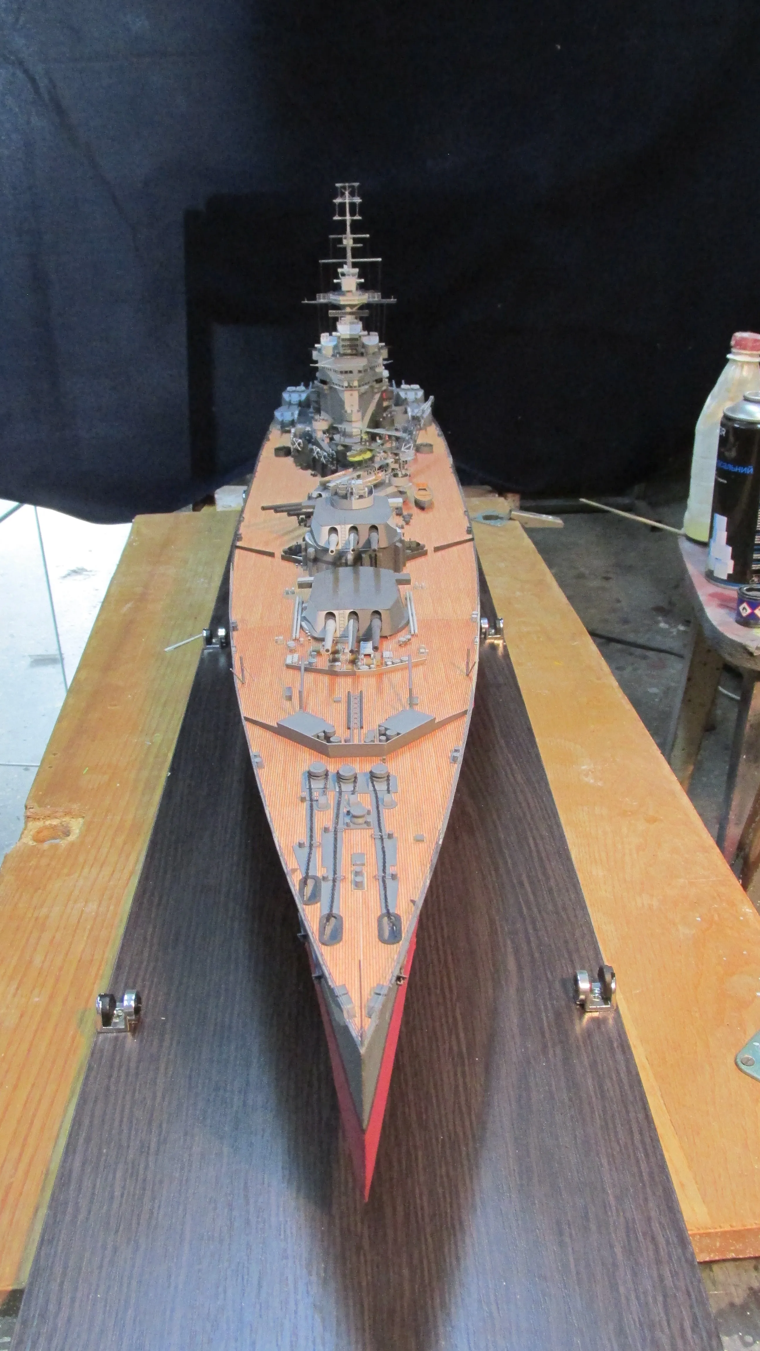 Модель корабля Линкор "Родней" - Верфь на Столе