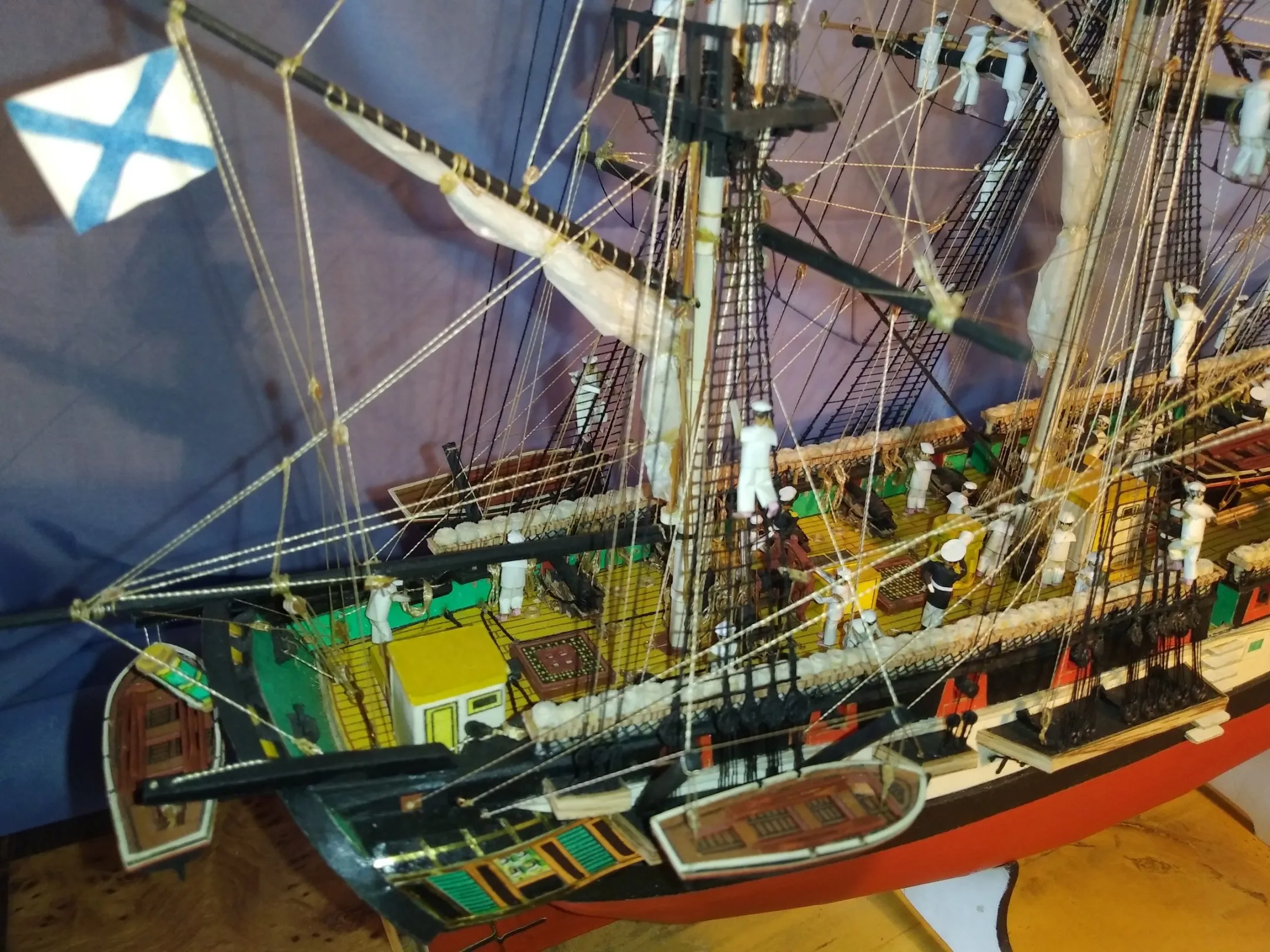 Модель корабля Шлюп "Мирный" - Верфь на Столе