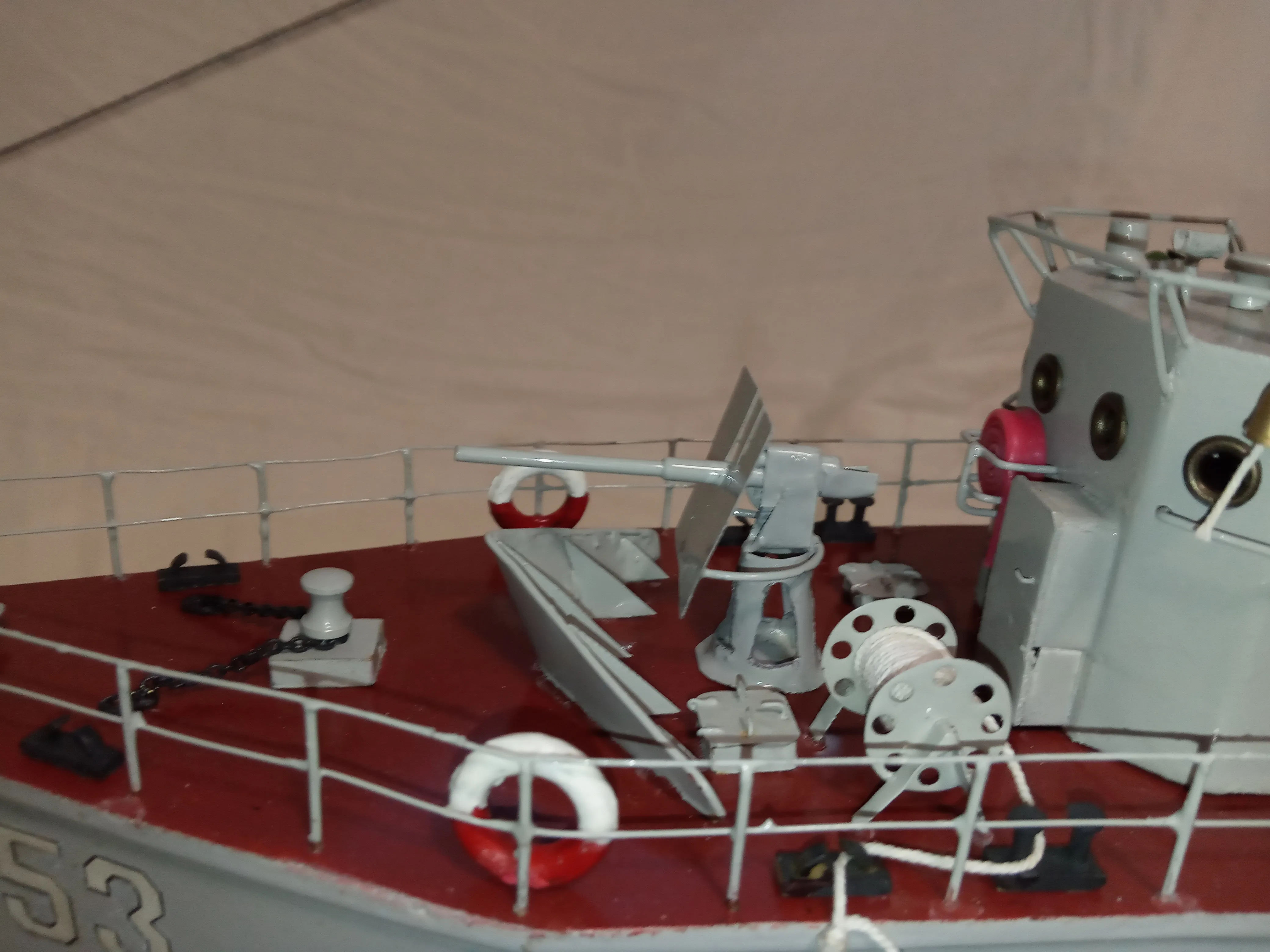 Модель корабля Морской катер-тральщик (Ленинградский проект) - Верфь на Столе