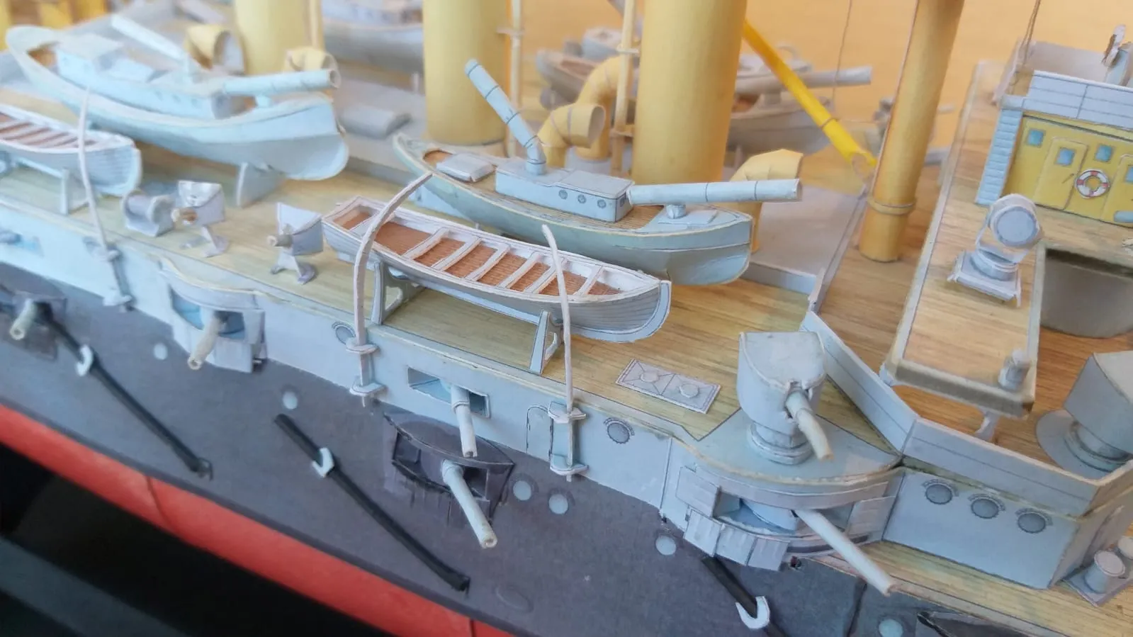 Модель корабля Броненосец “Shikishima” - Верфь на Столе