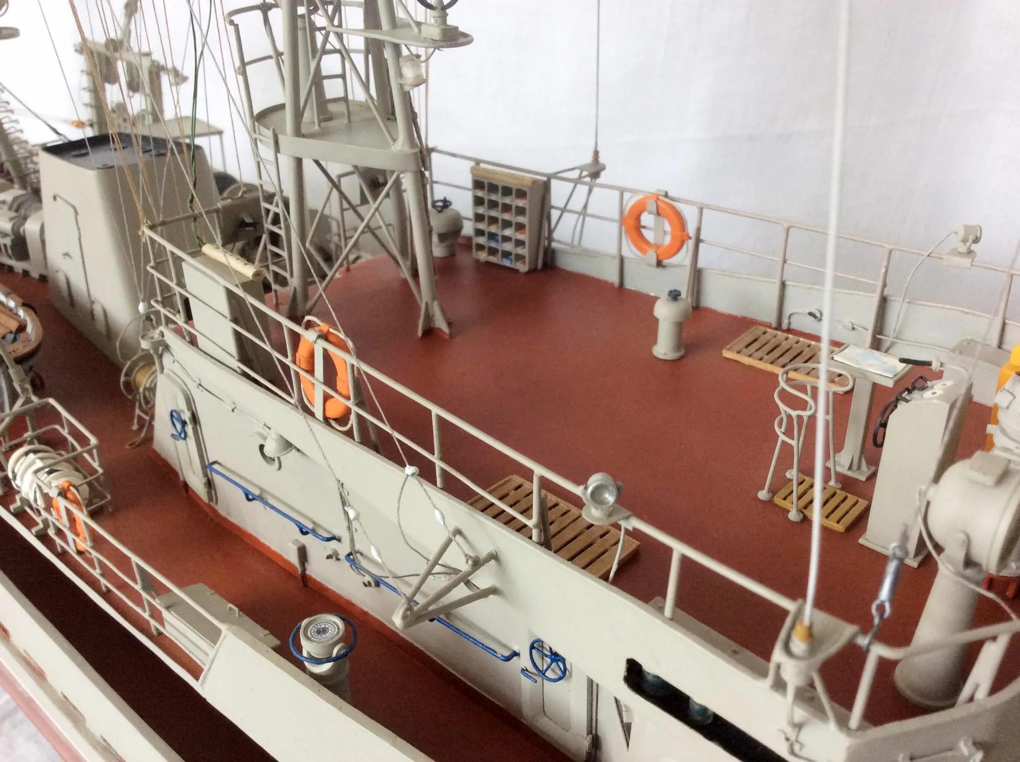 Модель корабля Водолазный бот проекта 535 типа "Краб"  - Верфь на Столе