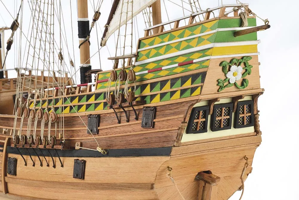 Английский галеон Mayflower + (Стартовый набор инструментов)