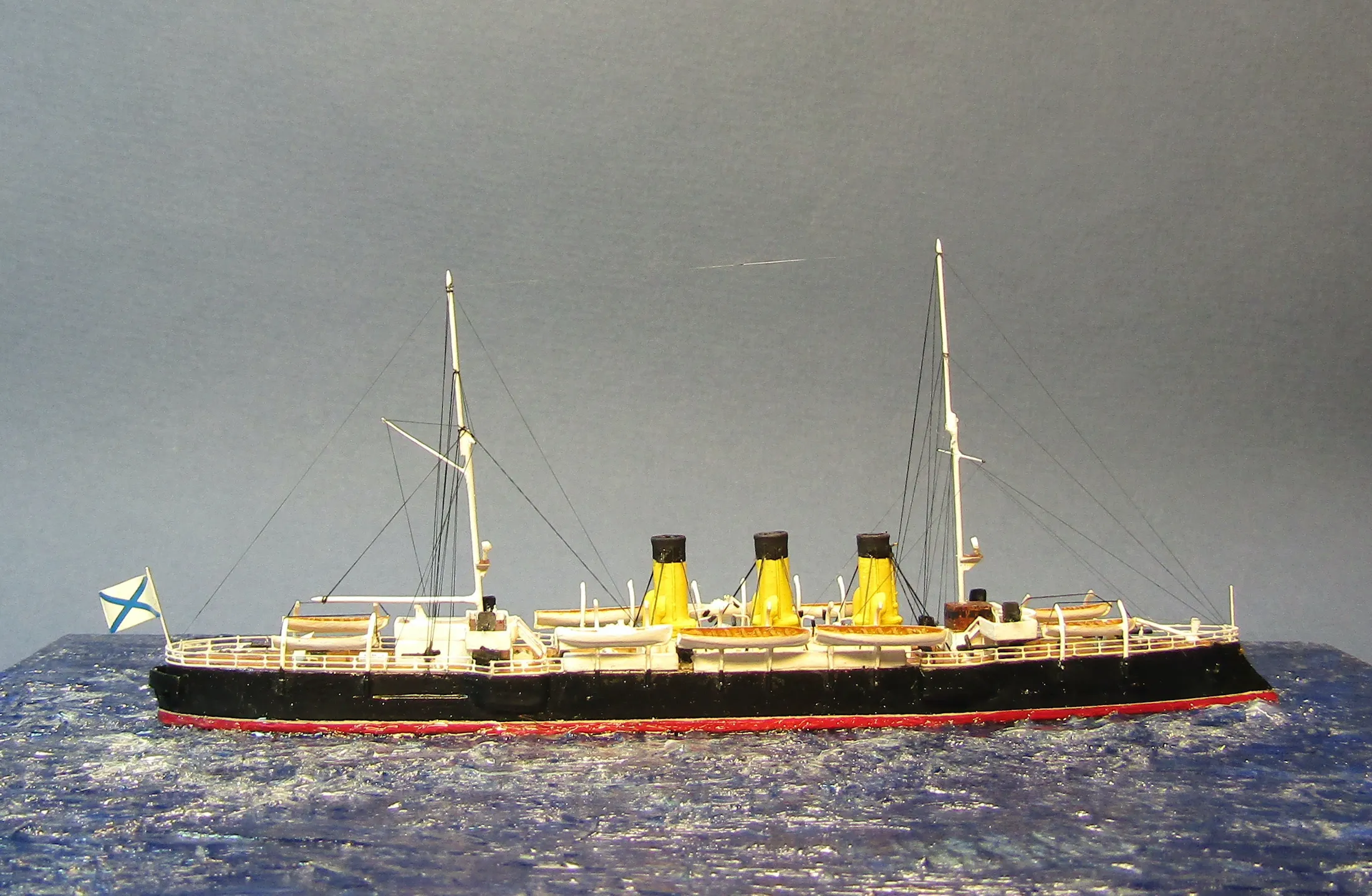 Модель корабля Бронепалубный крейсер «Светлана» 1898 г. - Верфь на Столе