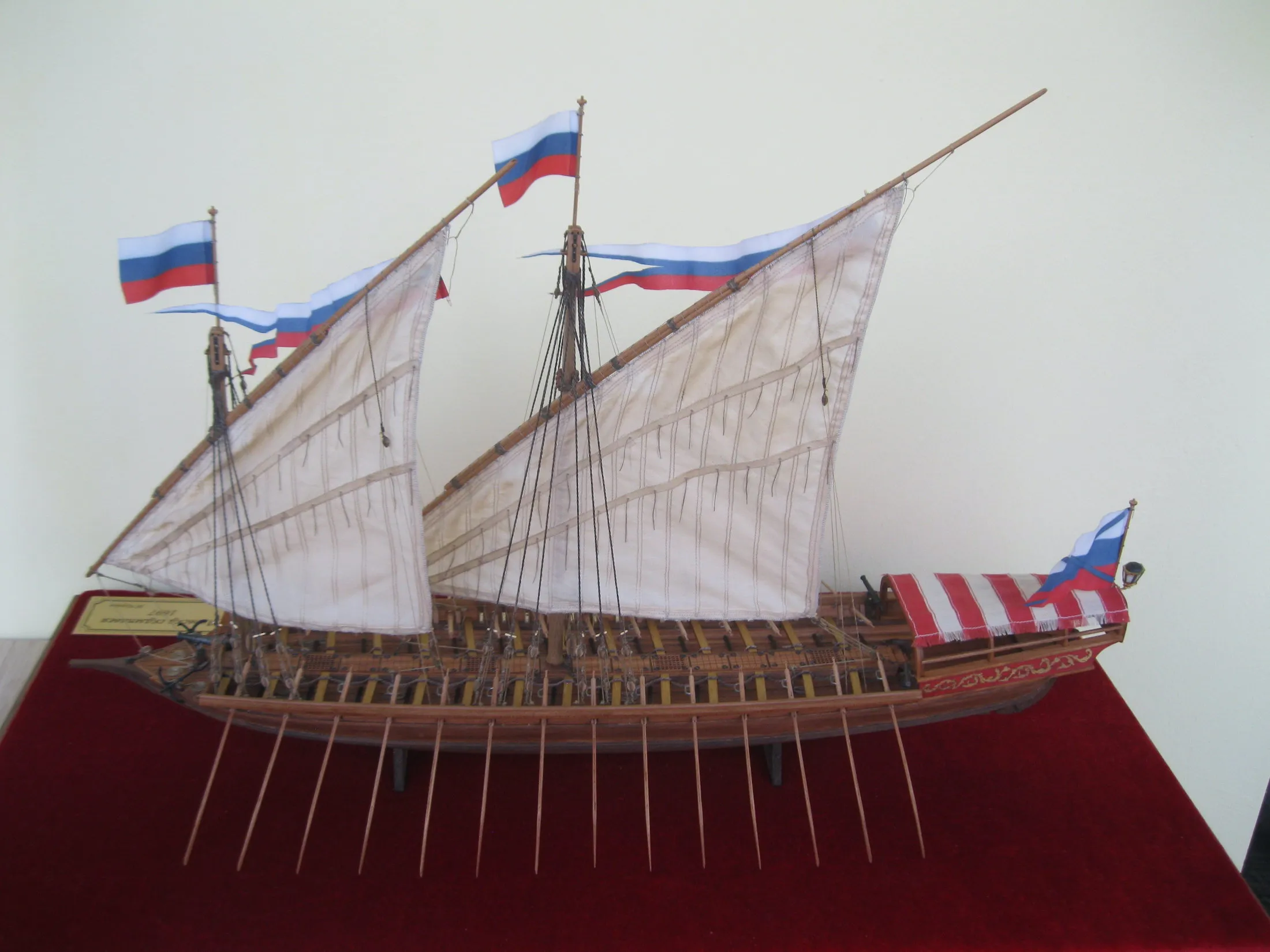 Модель корабля Азовская Скампавея - Верфь на Столе