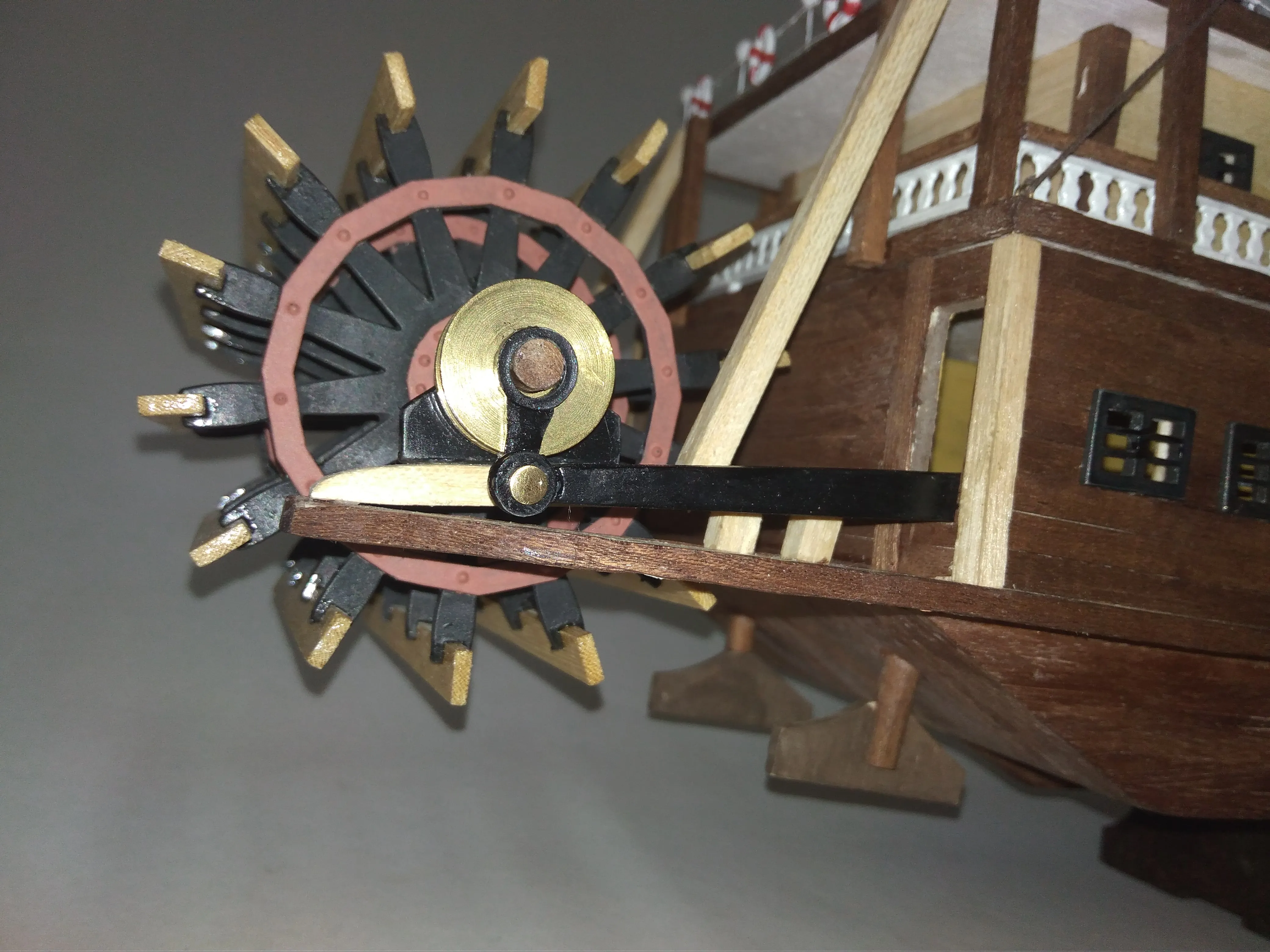 Модель корабля Колесный пароход "MISSISSIPPI" - Верфь на Столе