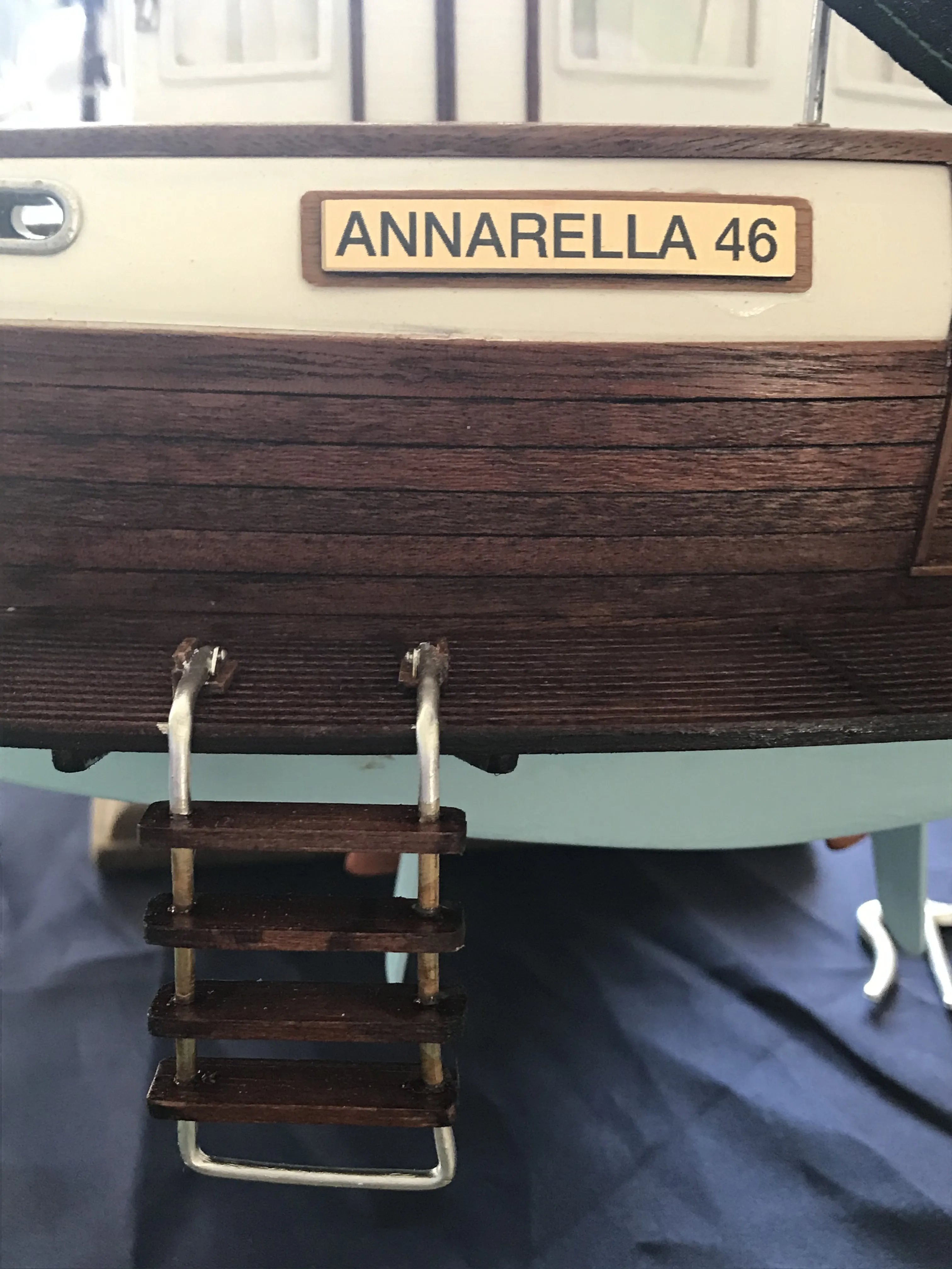 Модель корабля YACHT 46 FEETS “ANNARELLA” - Верфь на Столе