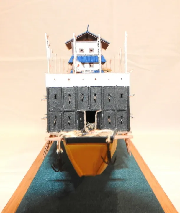 Модель корабля О'Атакебуне - Верфь на Столе