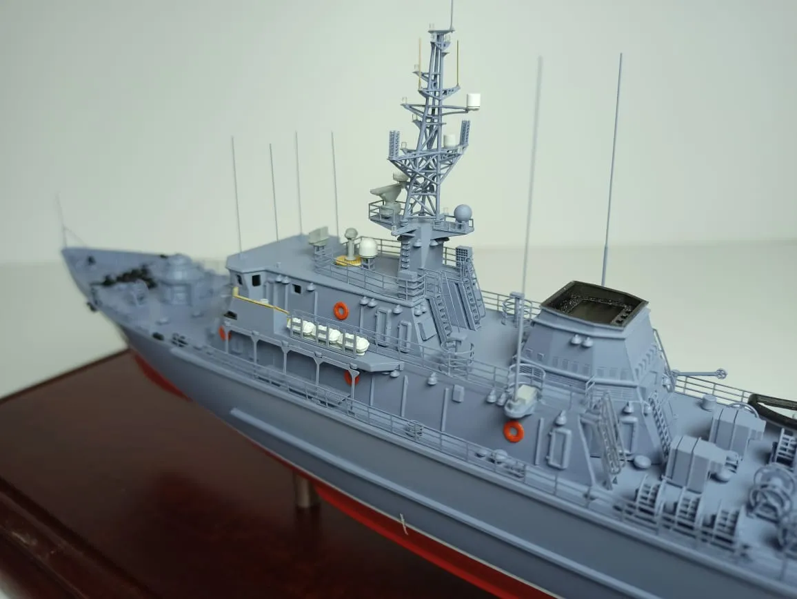 Модель корабля Противоминный корабль базовой зоны Проект 12701 - Верфь на Столе