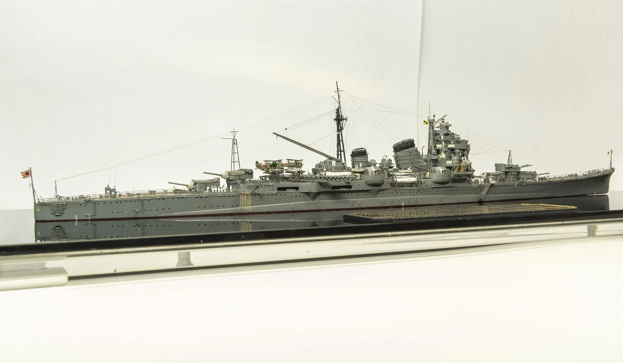 Модель корабля Тяжелый крейсер Haguro 1942 - Верфь на Столе
