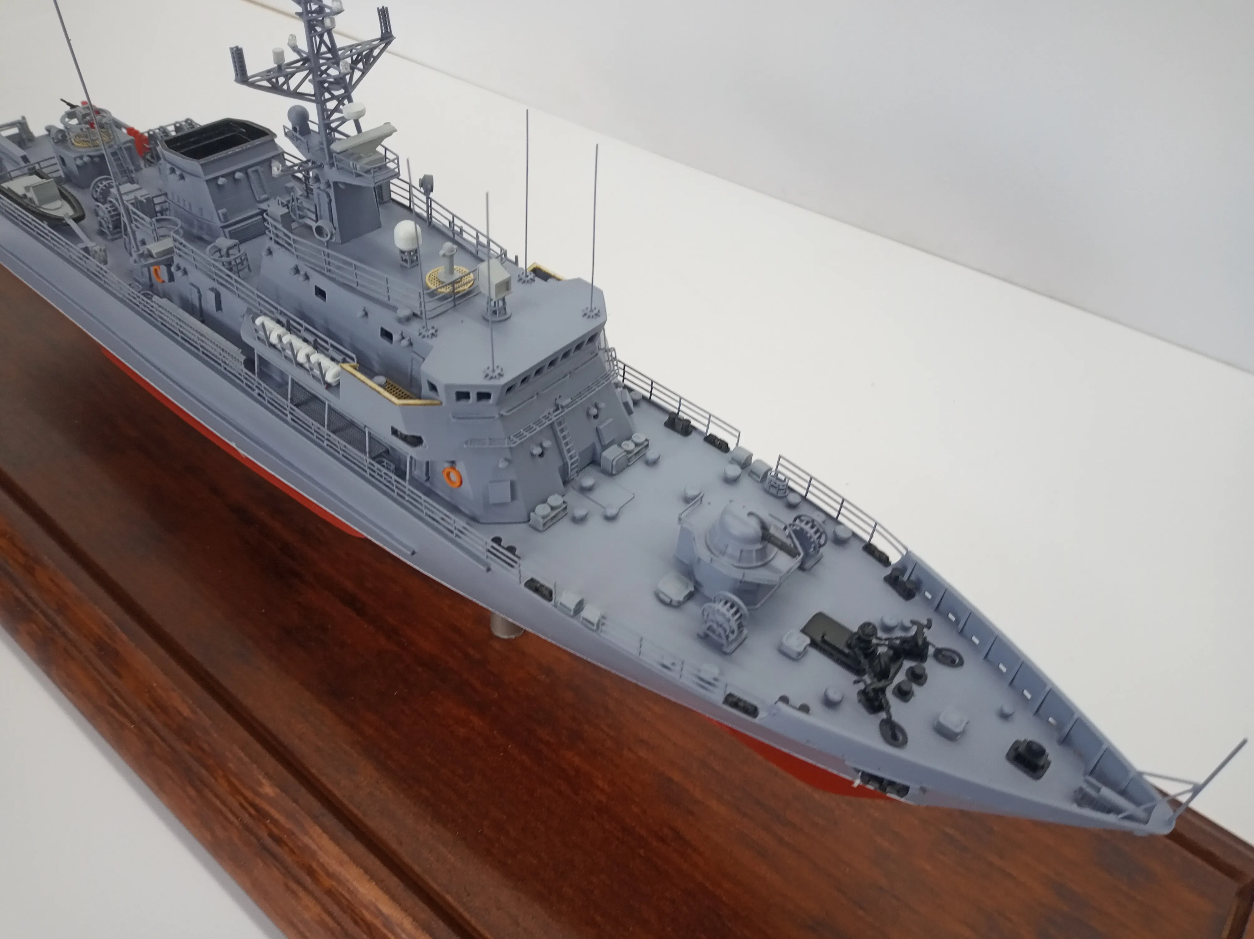 Модель корабля Противоминный корабль базовой зоны Проект 12701 - Верфь на Столе