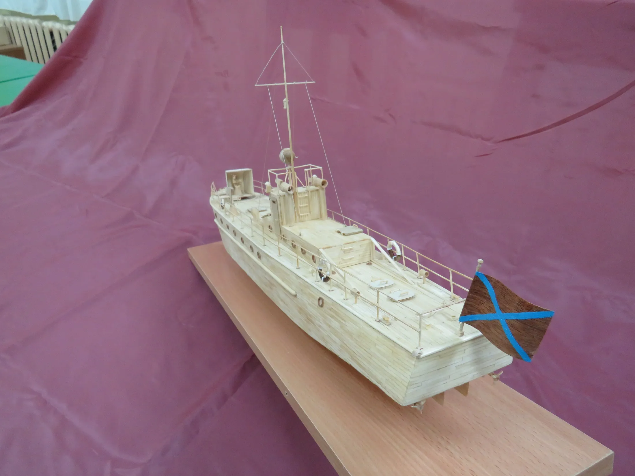 Модель корабля посыльное судно Пика - Верфь на Столе