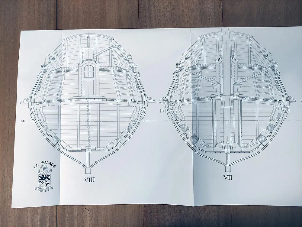 La Volage, 1693 + чертежи