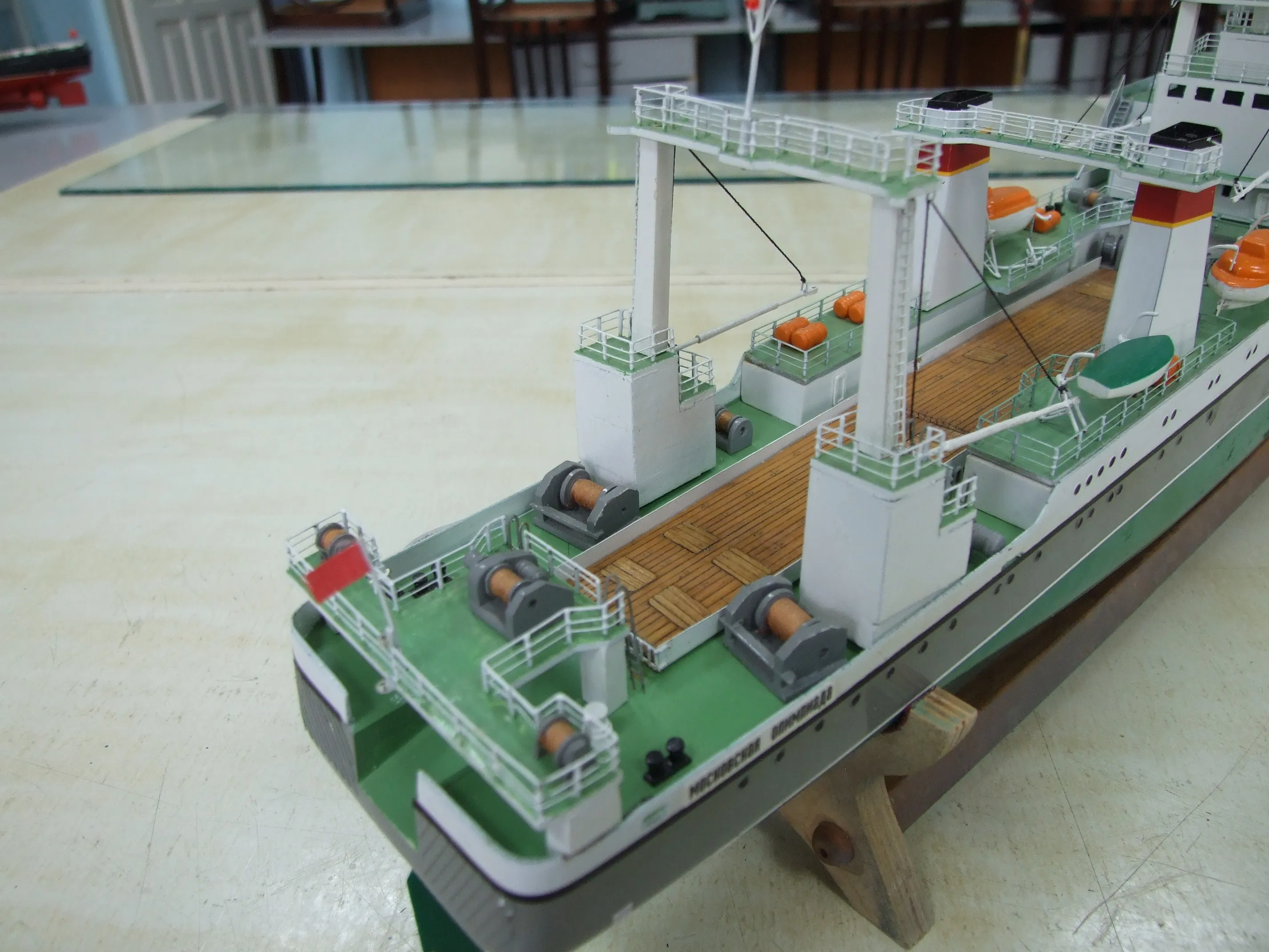 Модель корабля БАТМ "Московская олимпиада" - Верфь на Столе