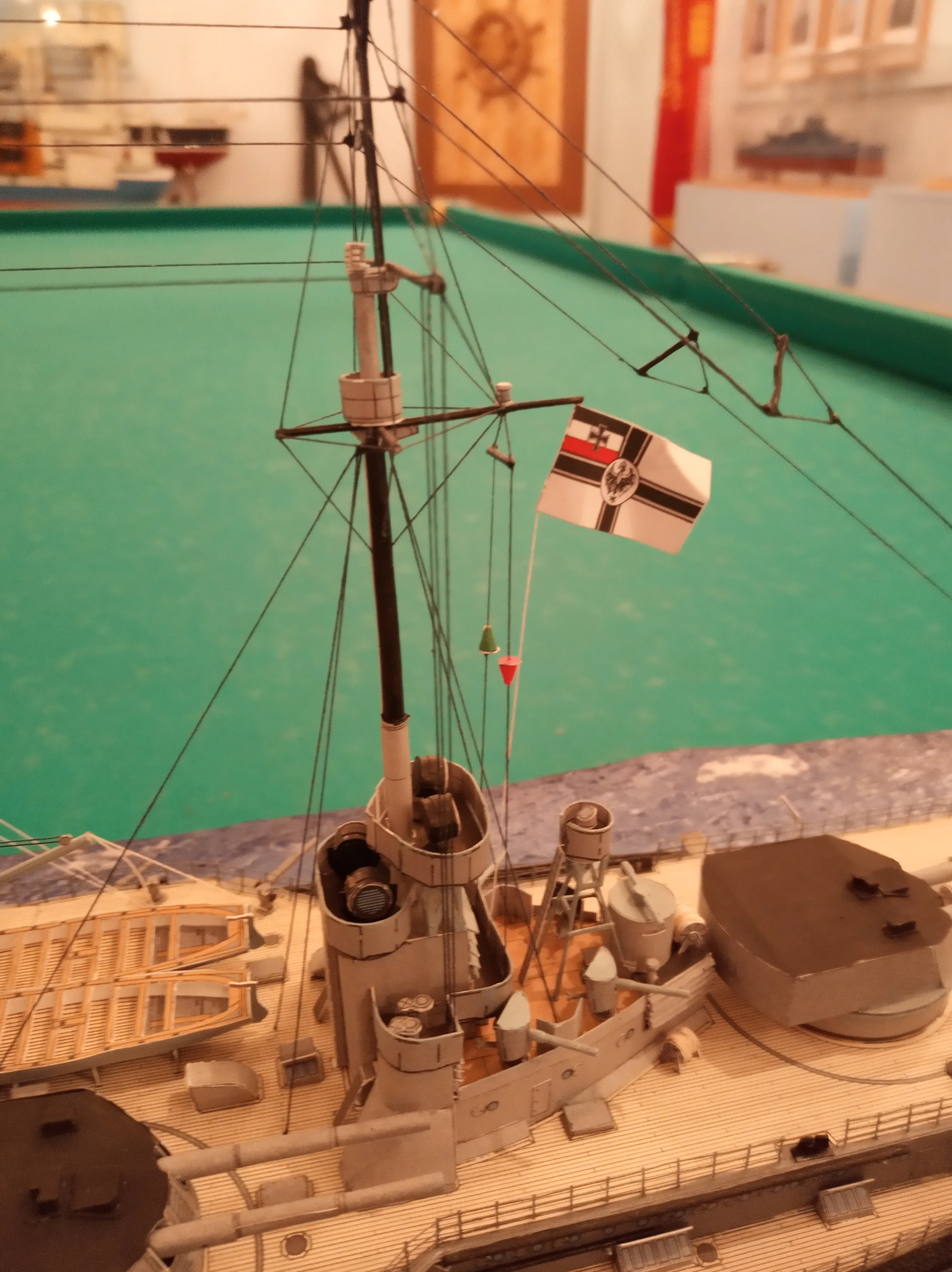 Модель корабля Линейный крейсер Фон дер Танн - Верфь на Столе