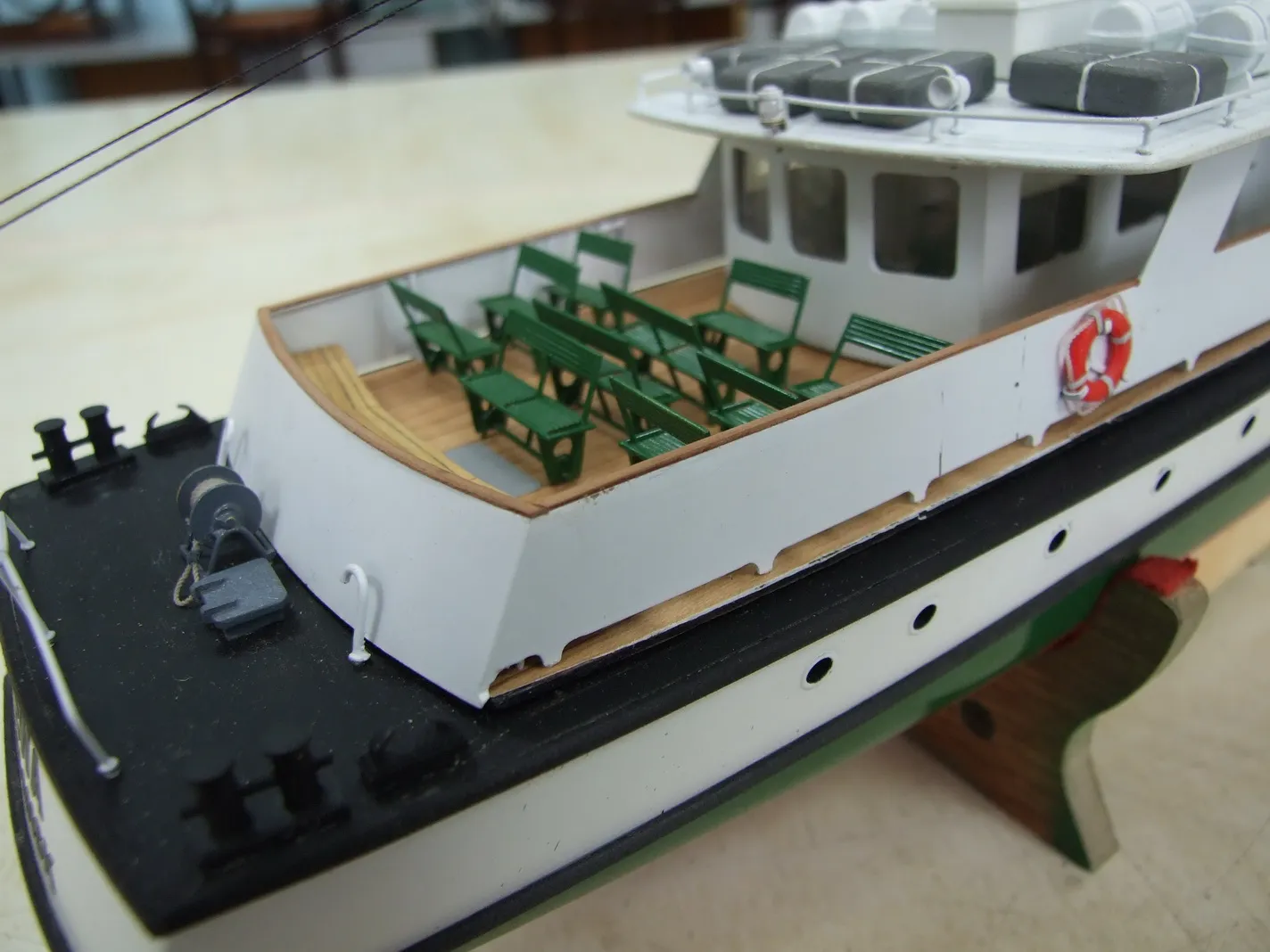 Модель корабля Морской пассажирский катер “EWA - Верфь на Столе