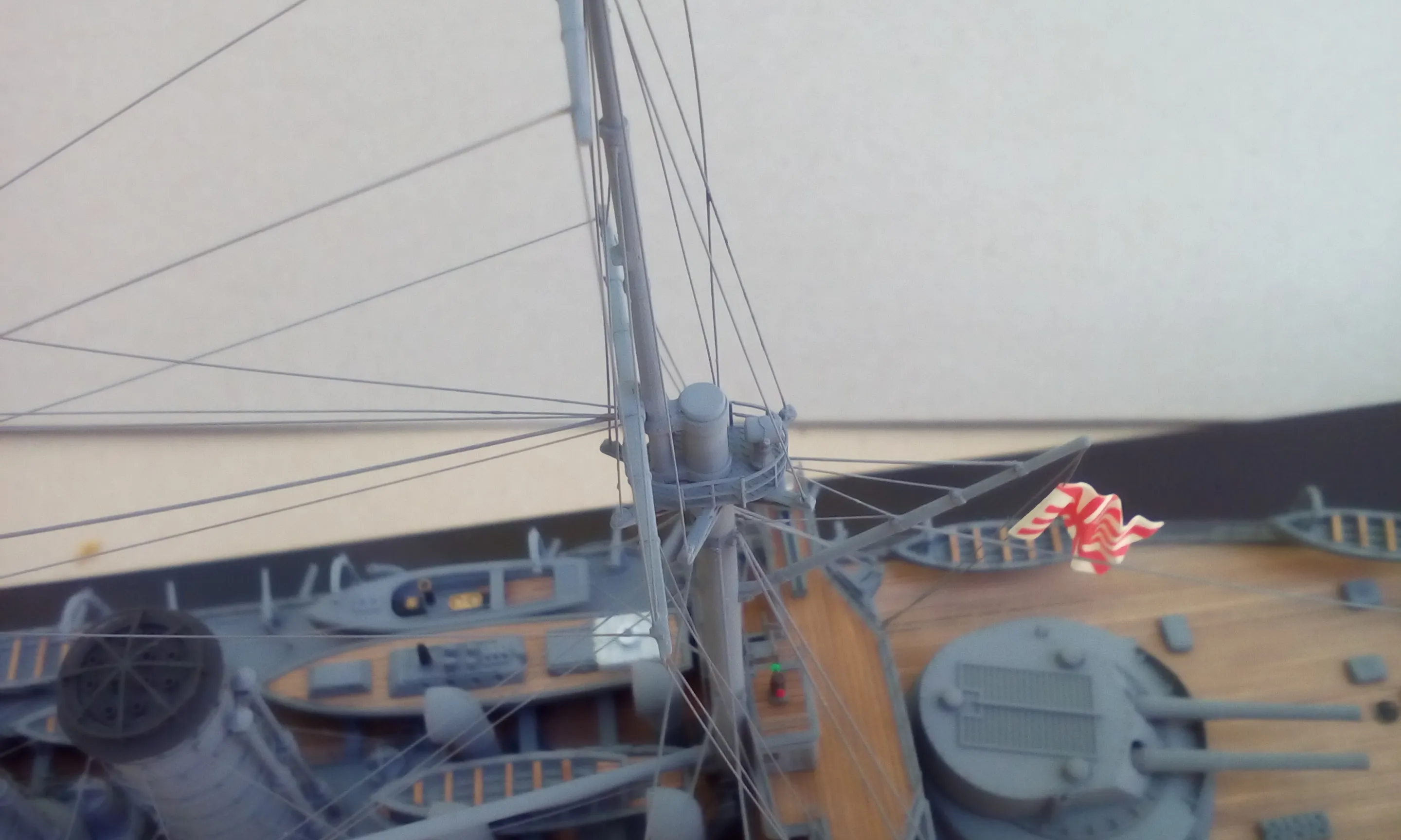 Модель корабля Броненосец "MIKASA" - Верфь на Столе