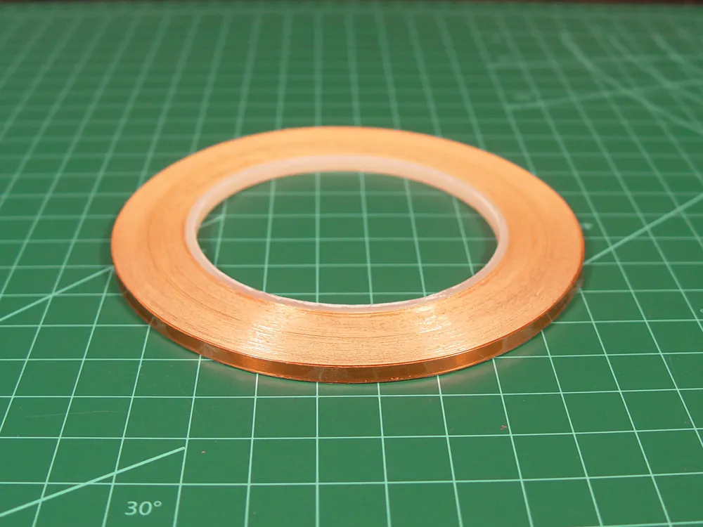 Медная лента шириной 6,35 мм Медная лента шириной 6,35 мм