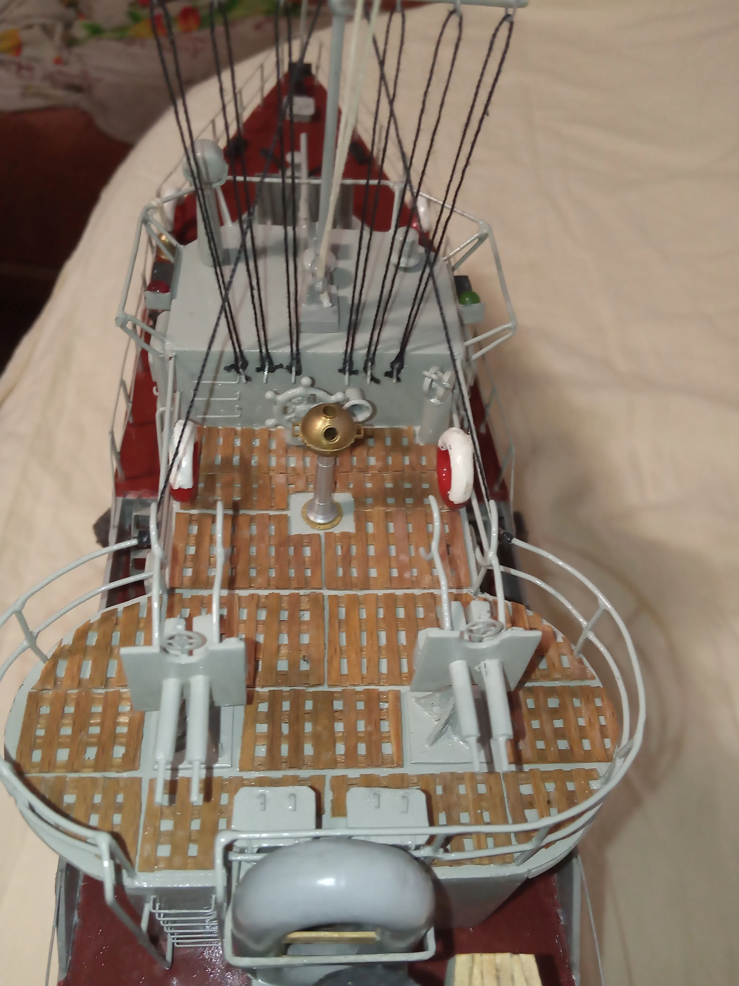 Модель корабля Морской катер-тральщик (Ленинградский проект) - Верфь на Столе