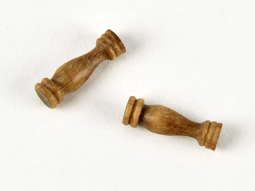 Пиллерсы, орех, 10 мм, 20 штук