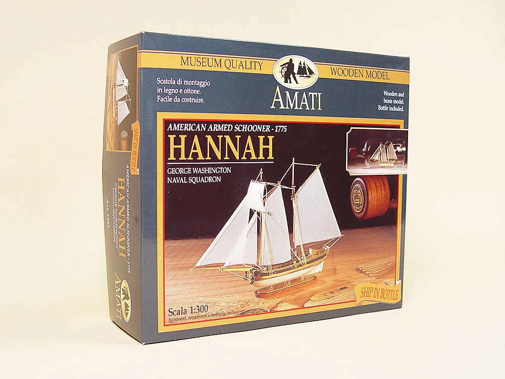 Hannah корабль в бутылке + набор инструментов для сборки, клея и краски Hannah корабль в бутылке + набор инструментов для сборки, клея и краски