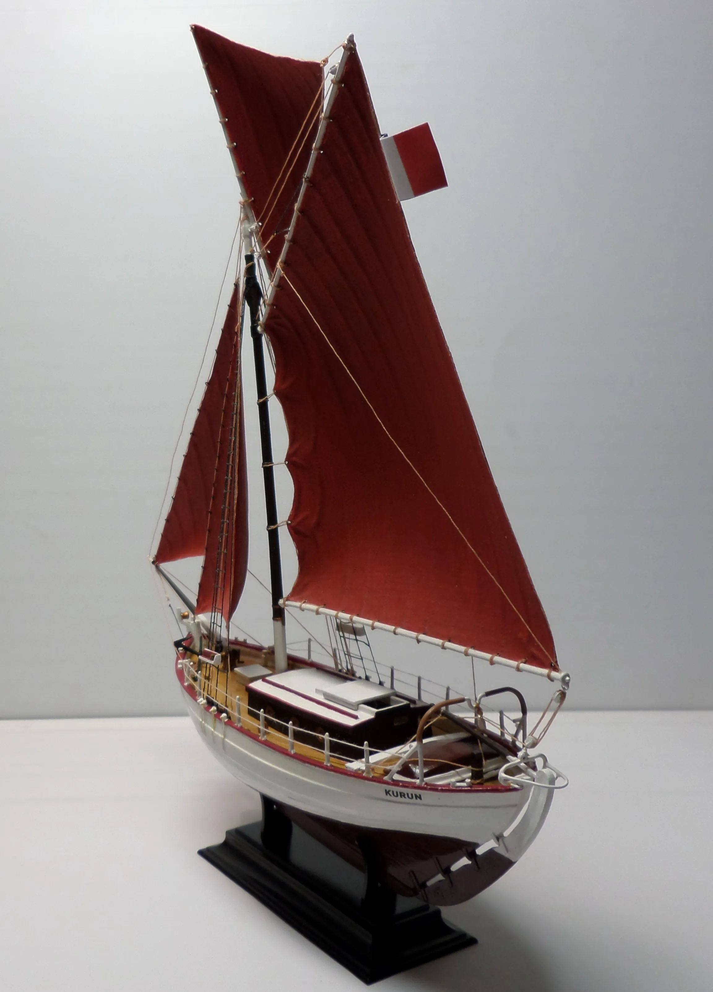 Модель корабля Cotre “Kurun”  - Верфь на Столе
