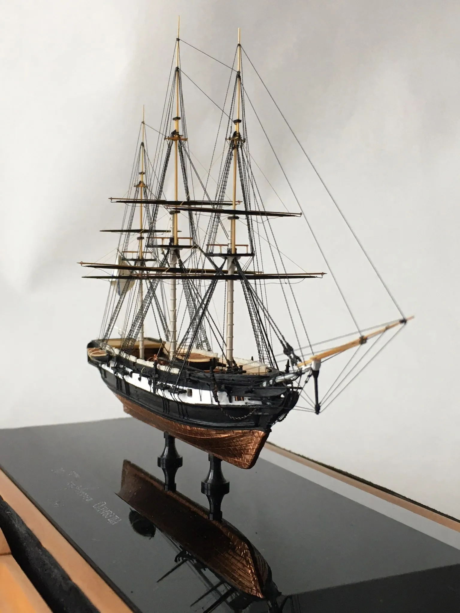 Модель корабля 20-ти пушечный корвет “Оливуца” - Верфь на Столе