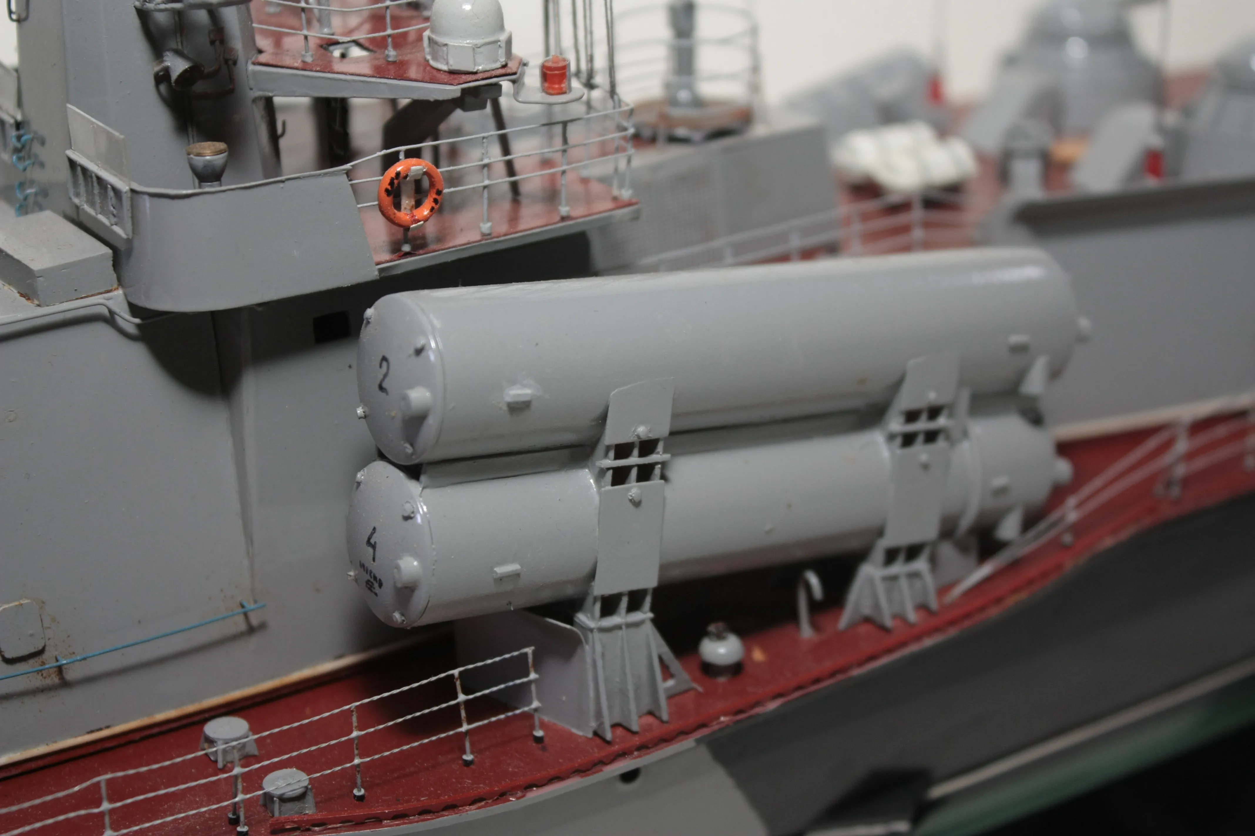 Модель корабля Большой ракетный катер "МОЛНИЯ" пр.1241.1 - Верфь на Столе