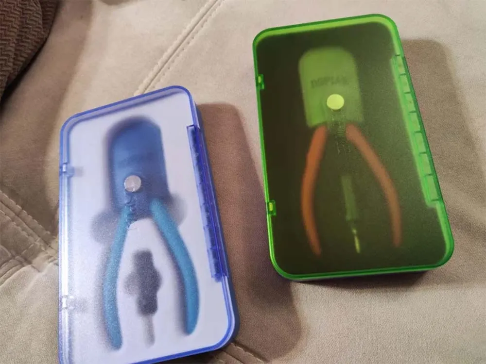 Футляр желтый для хранения кусачек Футляр желтый для хранения кусачек