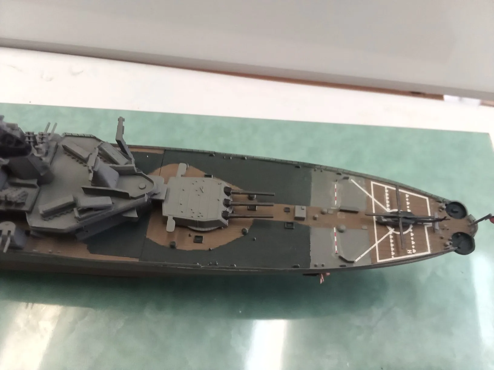 Модель корабля "Миссури" - Верфь на Столе