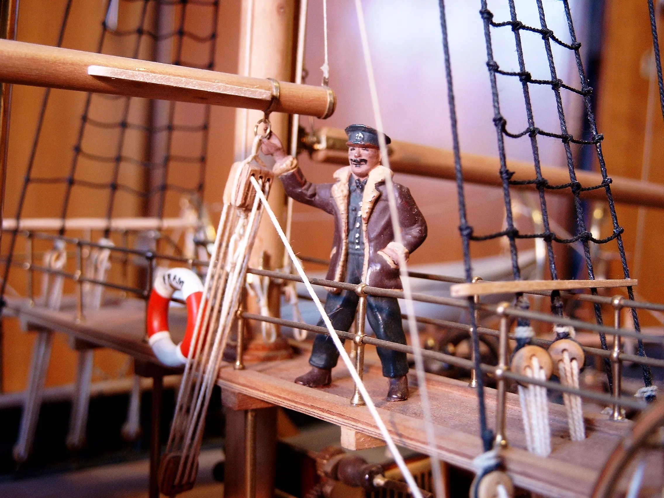 Модель корабля FRAM - Верфь на Столе