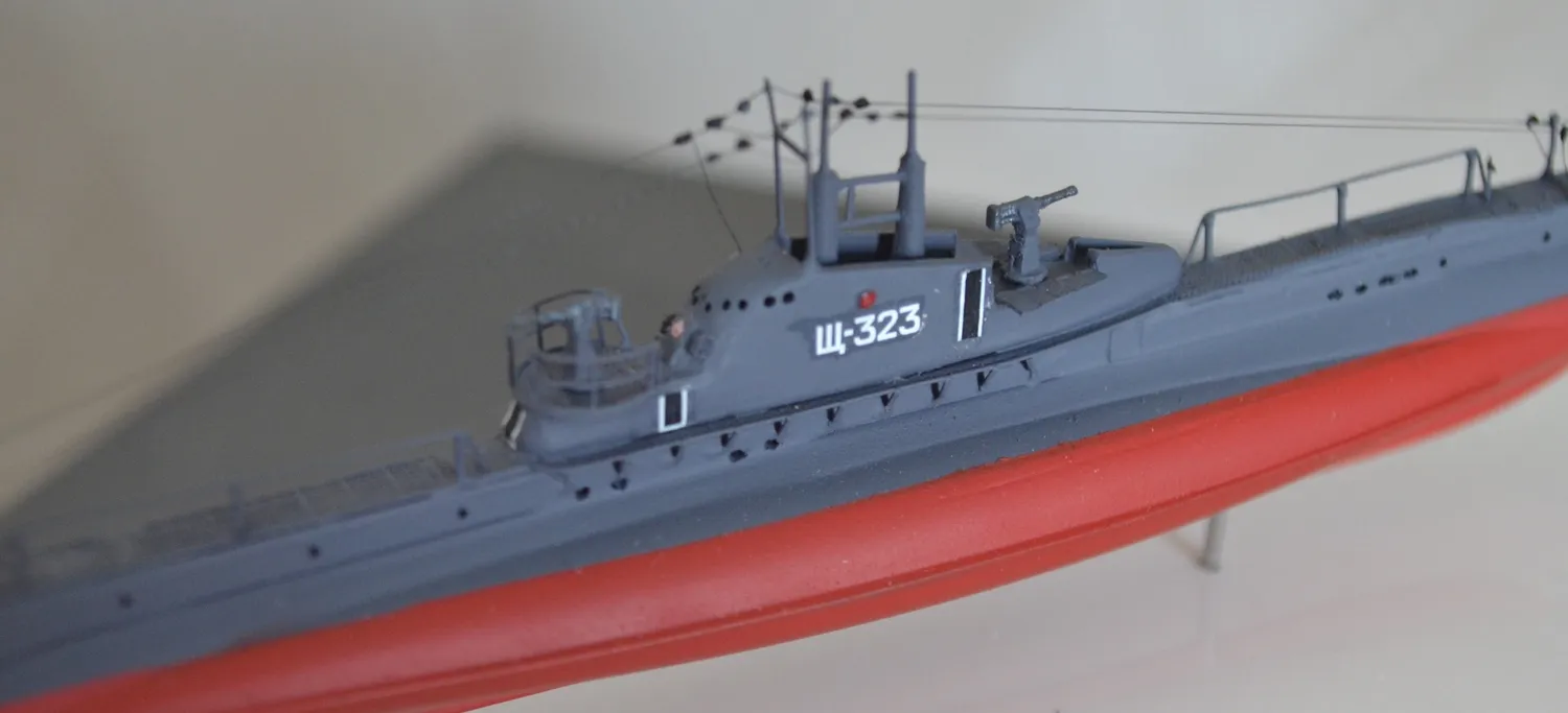Модель корабля Подводная лодка типа Щука  "323" - Верфь на Столе