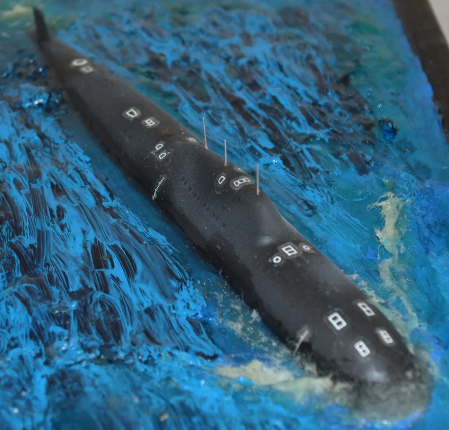 Модель корабля АПЛ проект 705 "Альфа"   - Верфь на Столе