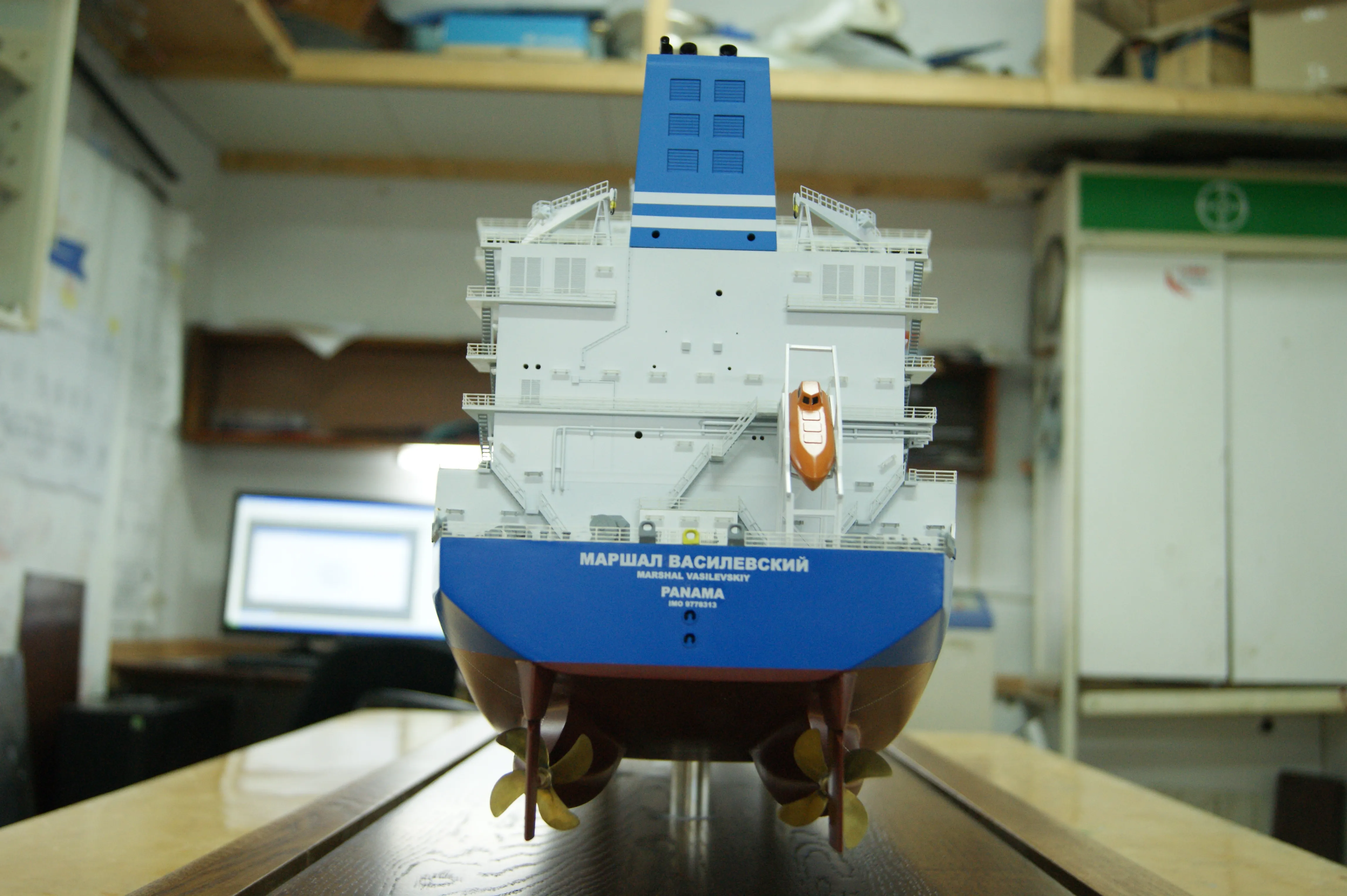 Модель корабля ПРГУ «Маршал Василевский» - Верфь на Столе