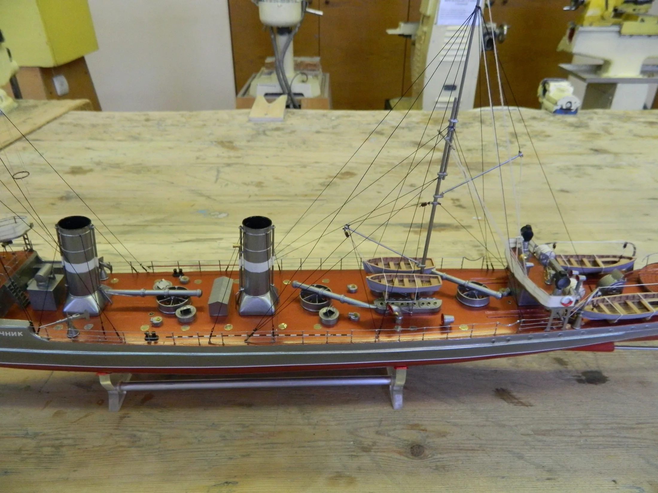 Модель корабля Эсминец «Пограничник» - Верфь на Столе