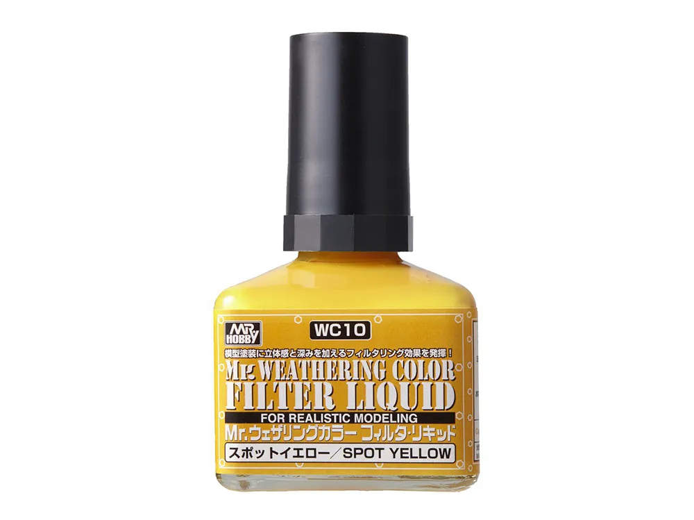 Смывка Mr Weathering Color, желтый, WC 10, 40 мл