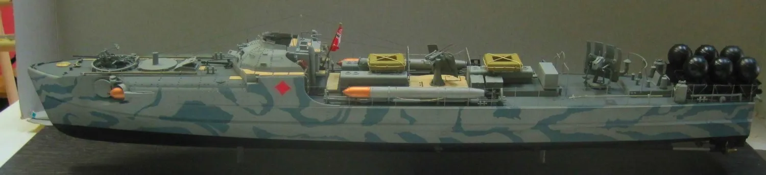 Модель корабля Торпедный катер "S-100"   - Верфь на Столе